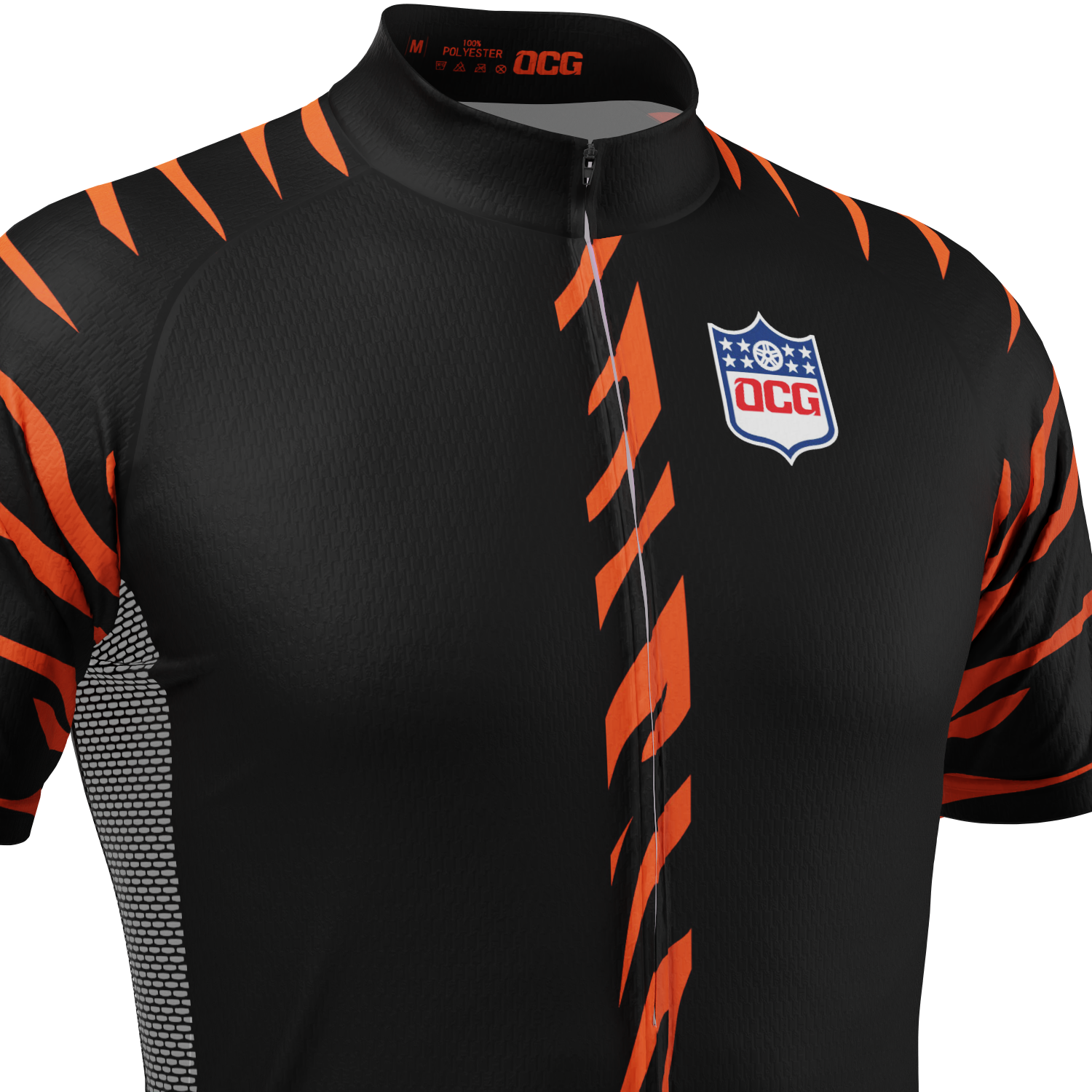Men's Cincinnati Football Short Sleeve Cycling Jersey