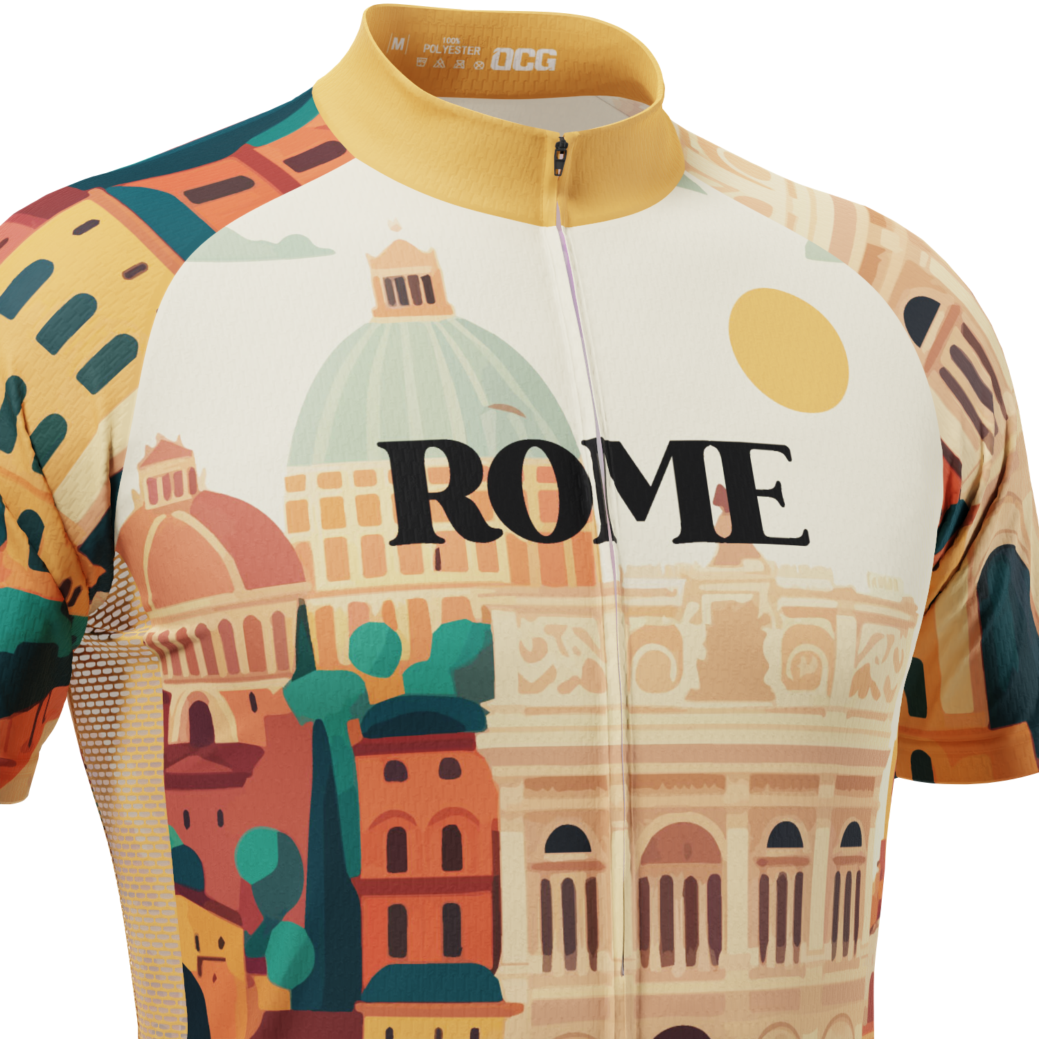 Men's Around The World - Rome Short Sleeve Cycling Jersey