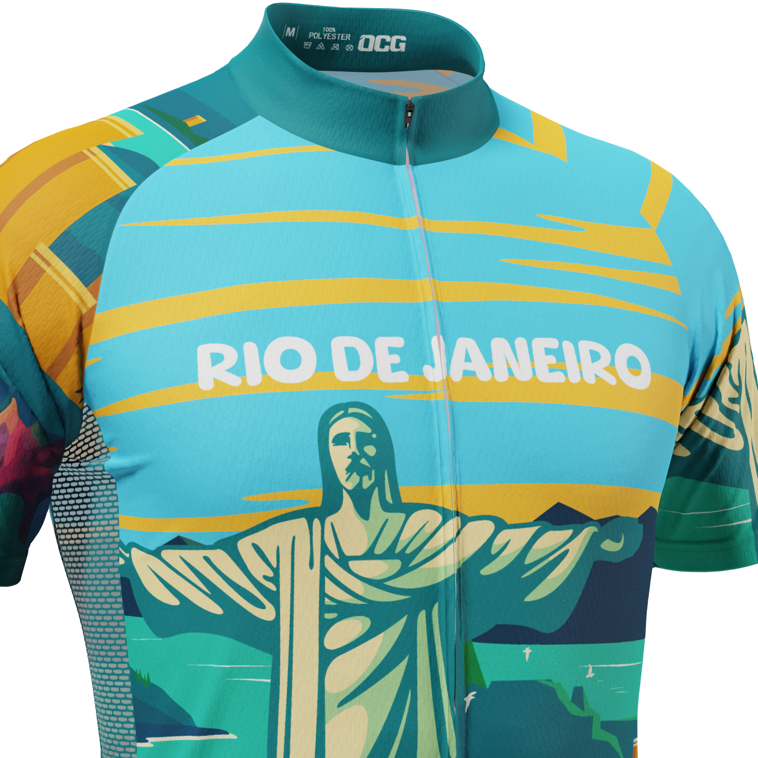 Men's Around The World - Rio de Janeiro Short Sleeve Cycling Jersey