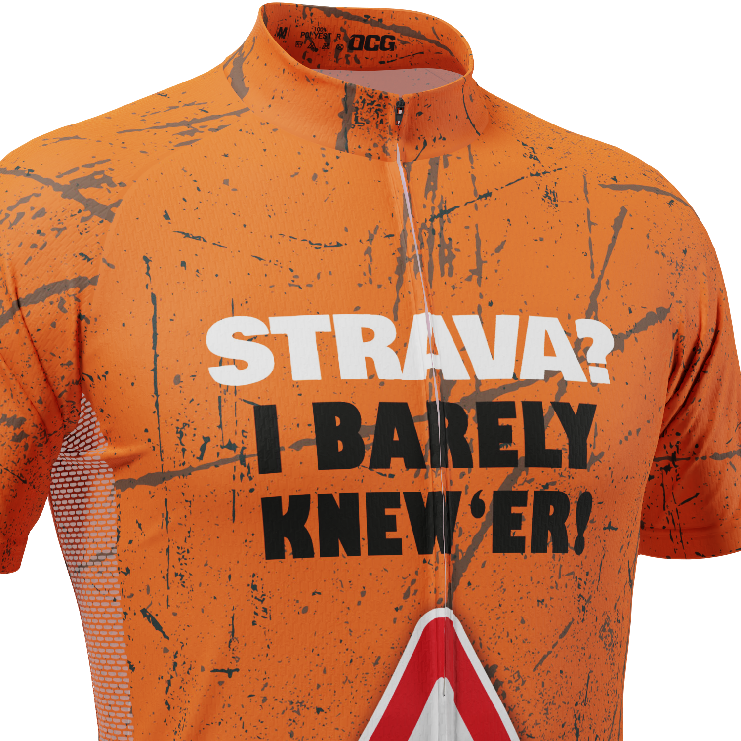 Men's Strava? I Barely Knew 'Er! Short Sleeve Cycling Jersey