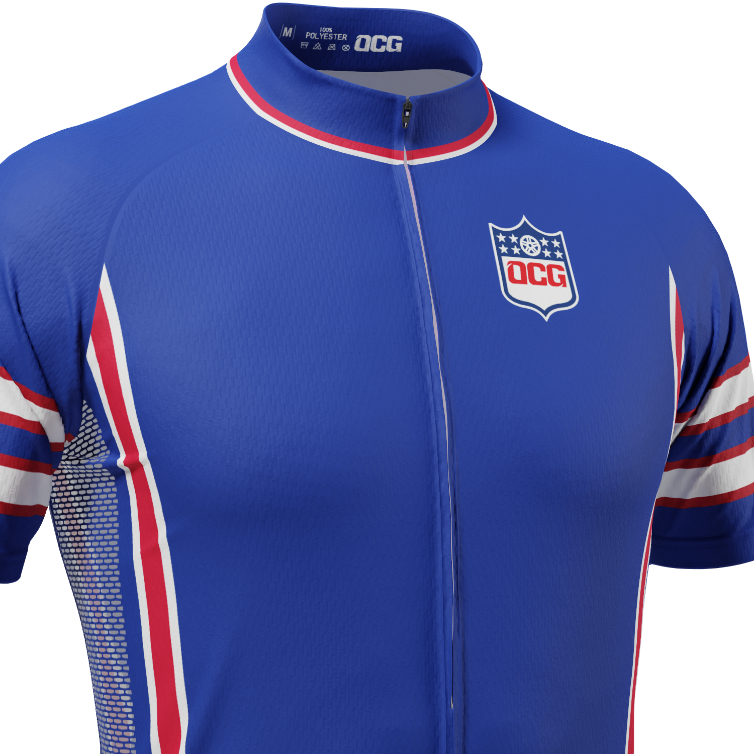 Men's Buffalo Football Short Sleeve Cycling Jersey