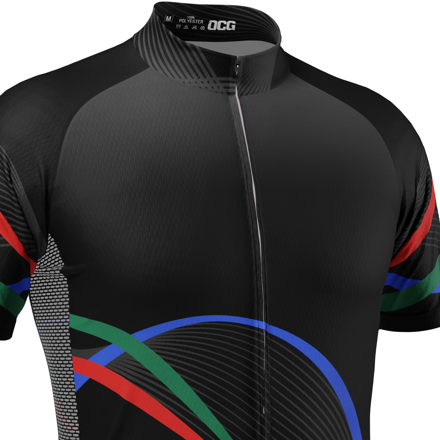 Men's Technical Waves Short Sleeve Cycling Jersey