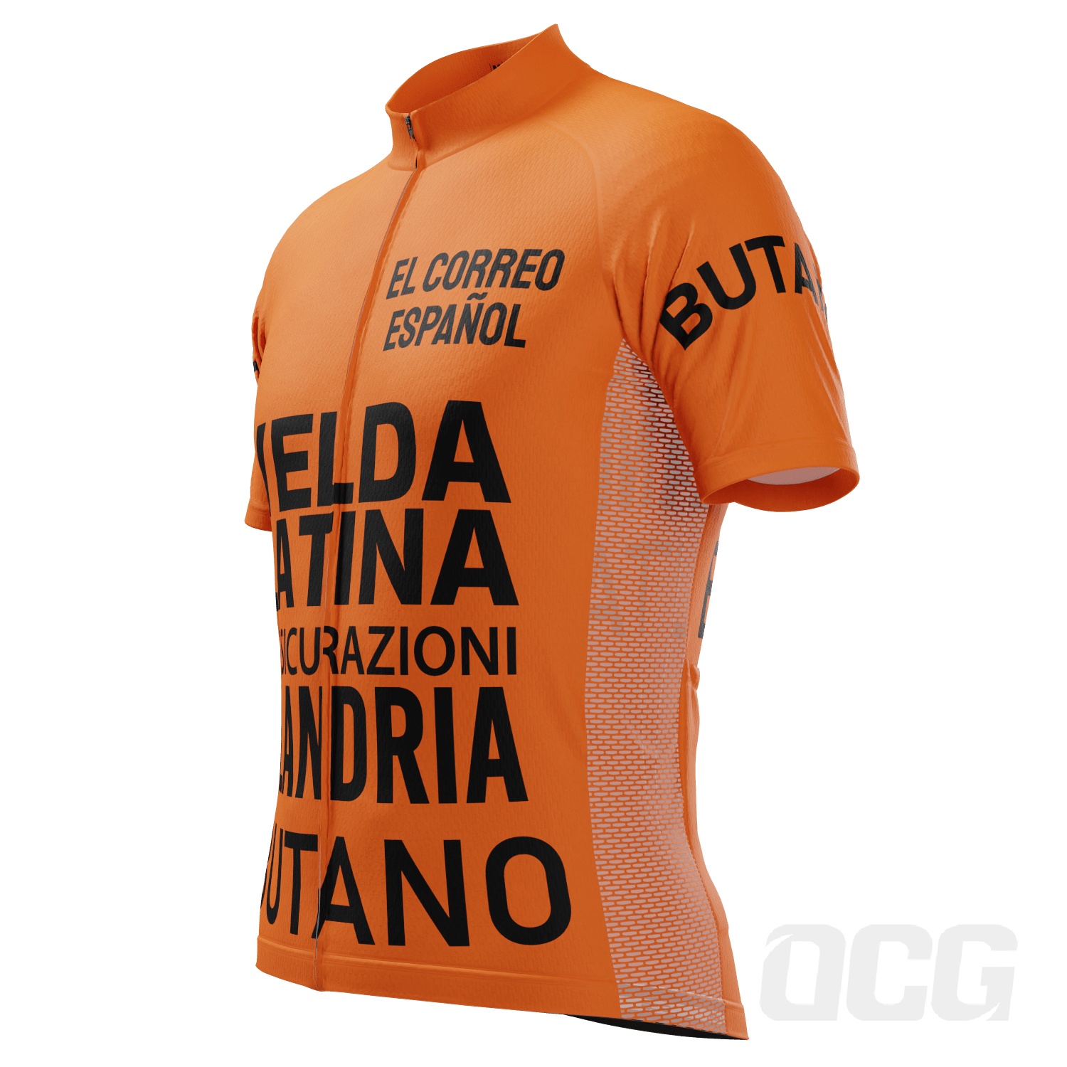 Men's Retro 1977 Flandria Maertens Vuelta a Espa��a Short Sleeve Cycling Jersey