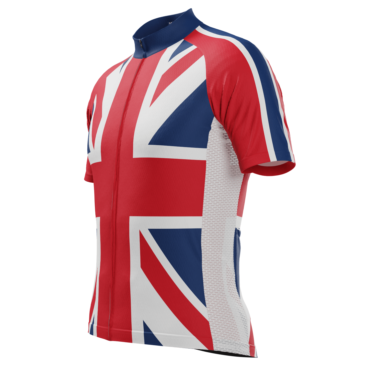 Men's Union Jack UK  Short Sleeve Cycling Jersey