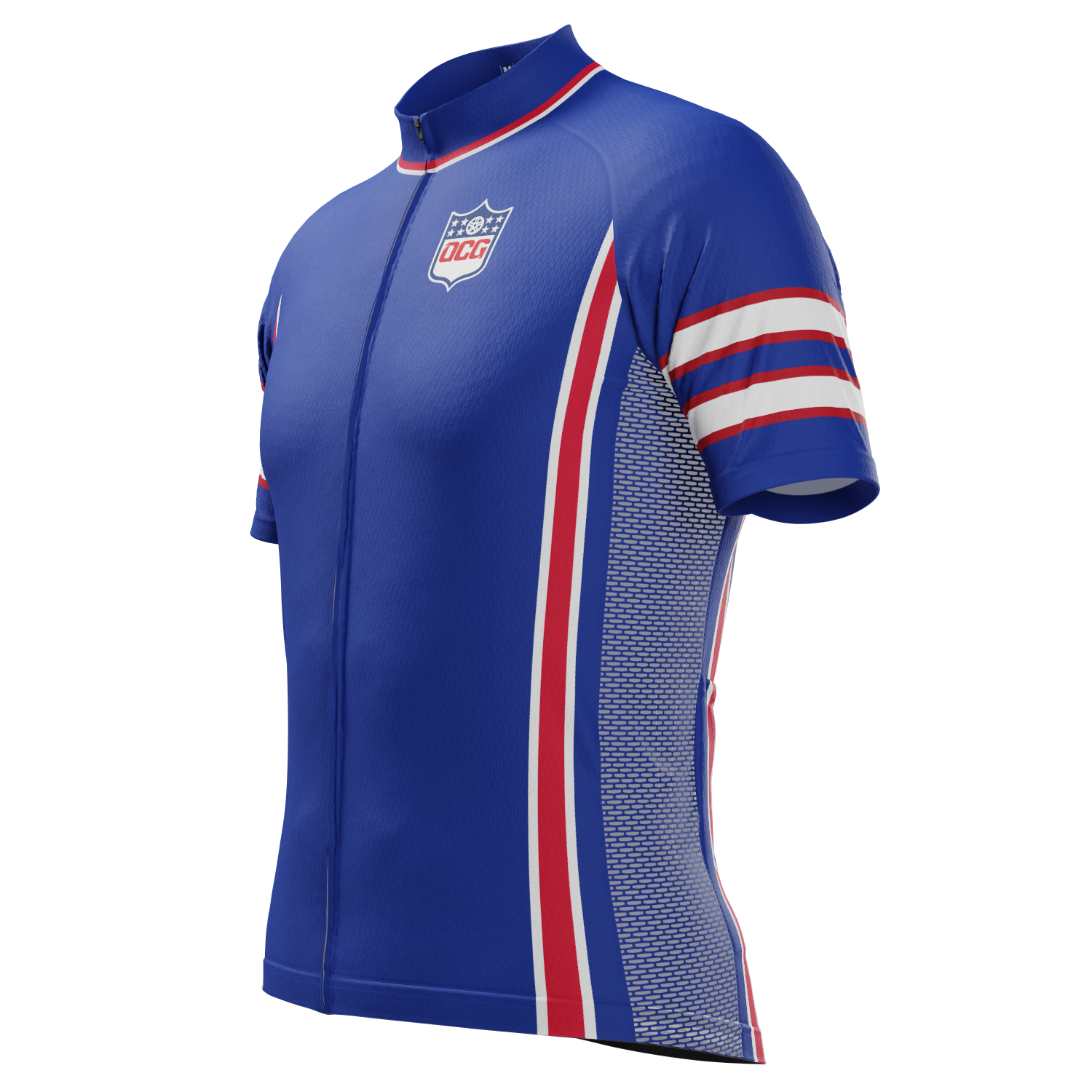 Men's Buffalo Football Short Sleeve Cycling Jersey