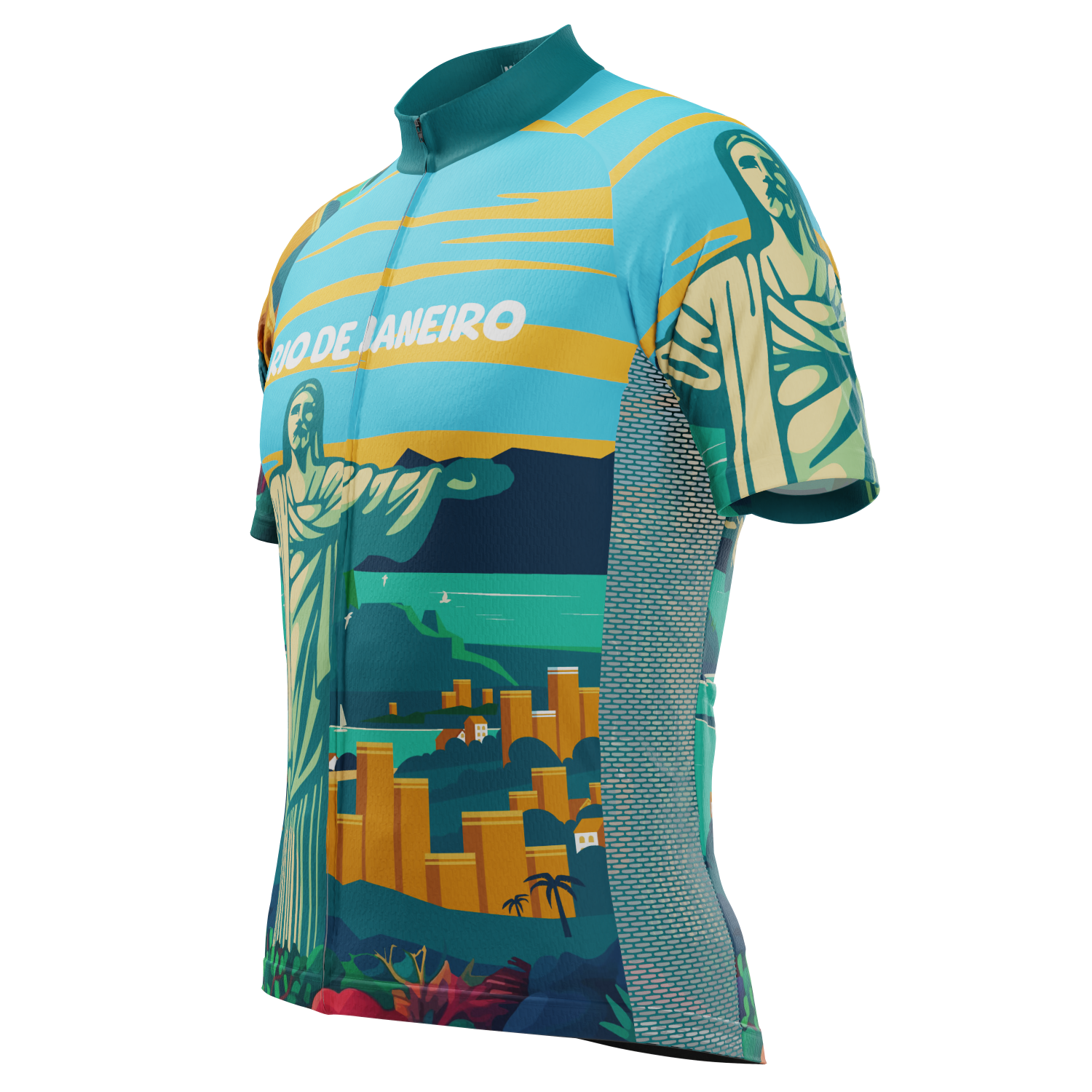 Men's Around The World - Rio de Janeiro Short Sleeve Cycling Jersey