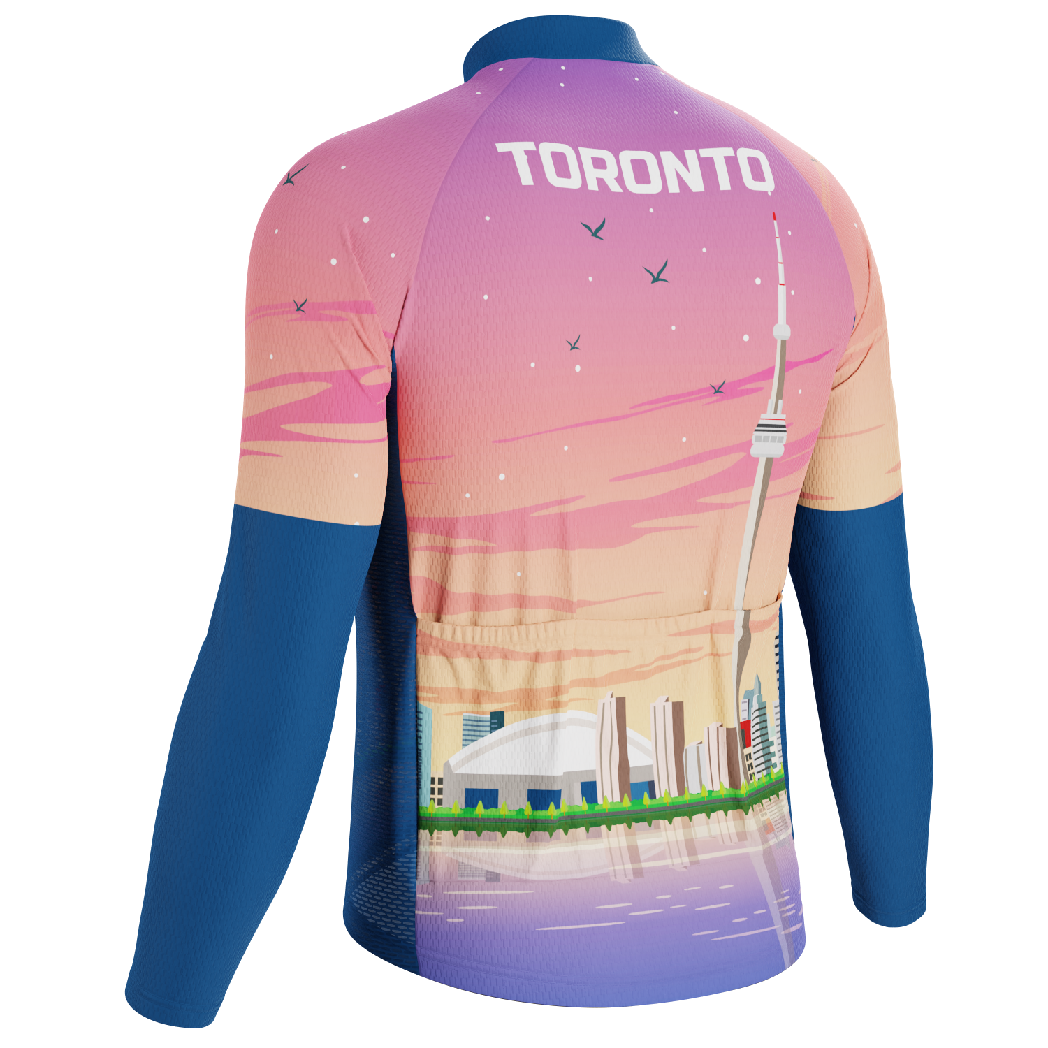 Men's Around The World - Toronto Long Sleeve Cycling Jersey