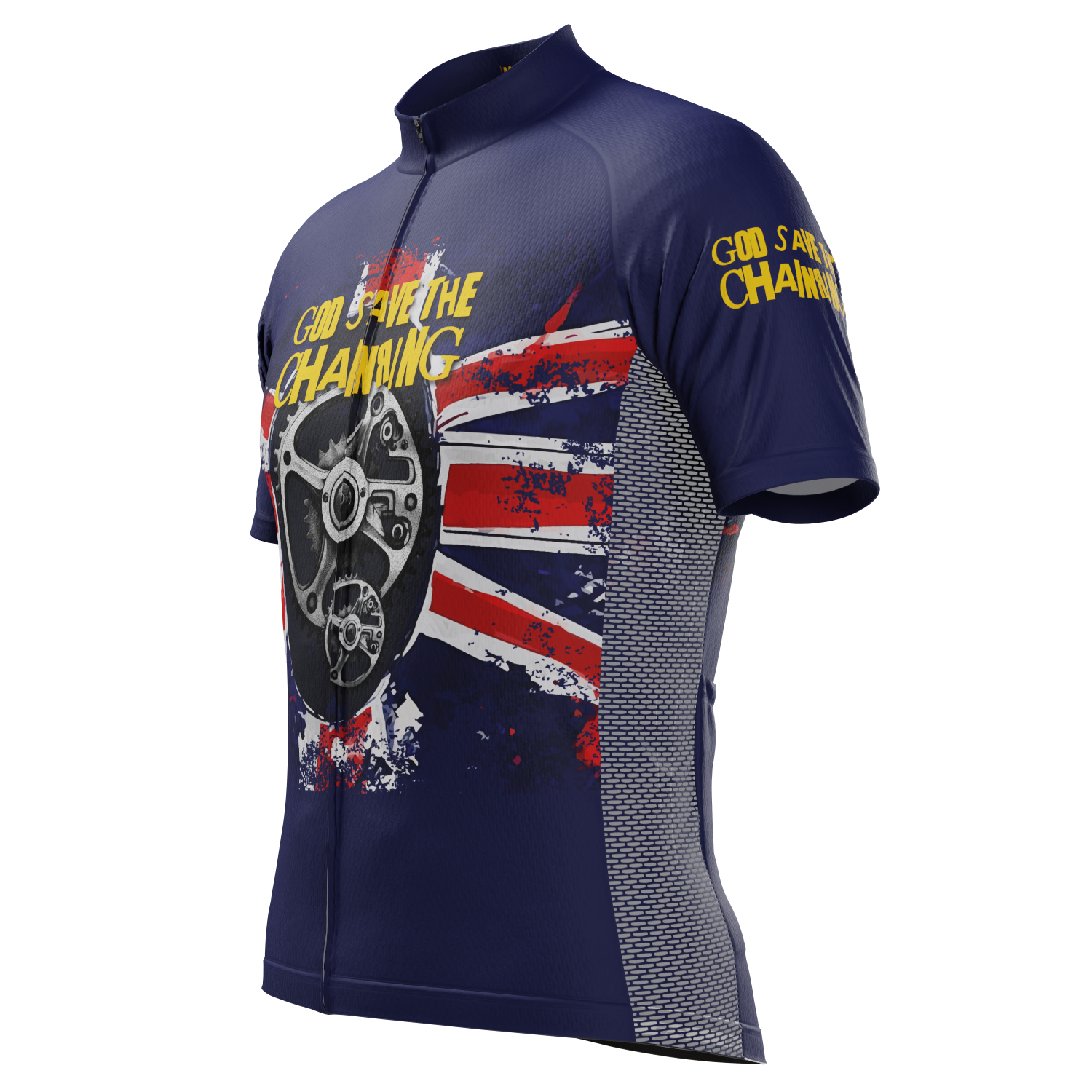 Men's God Save The Chainring Short Sleeve Cycling Jersey