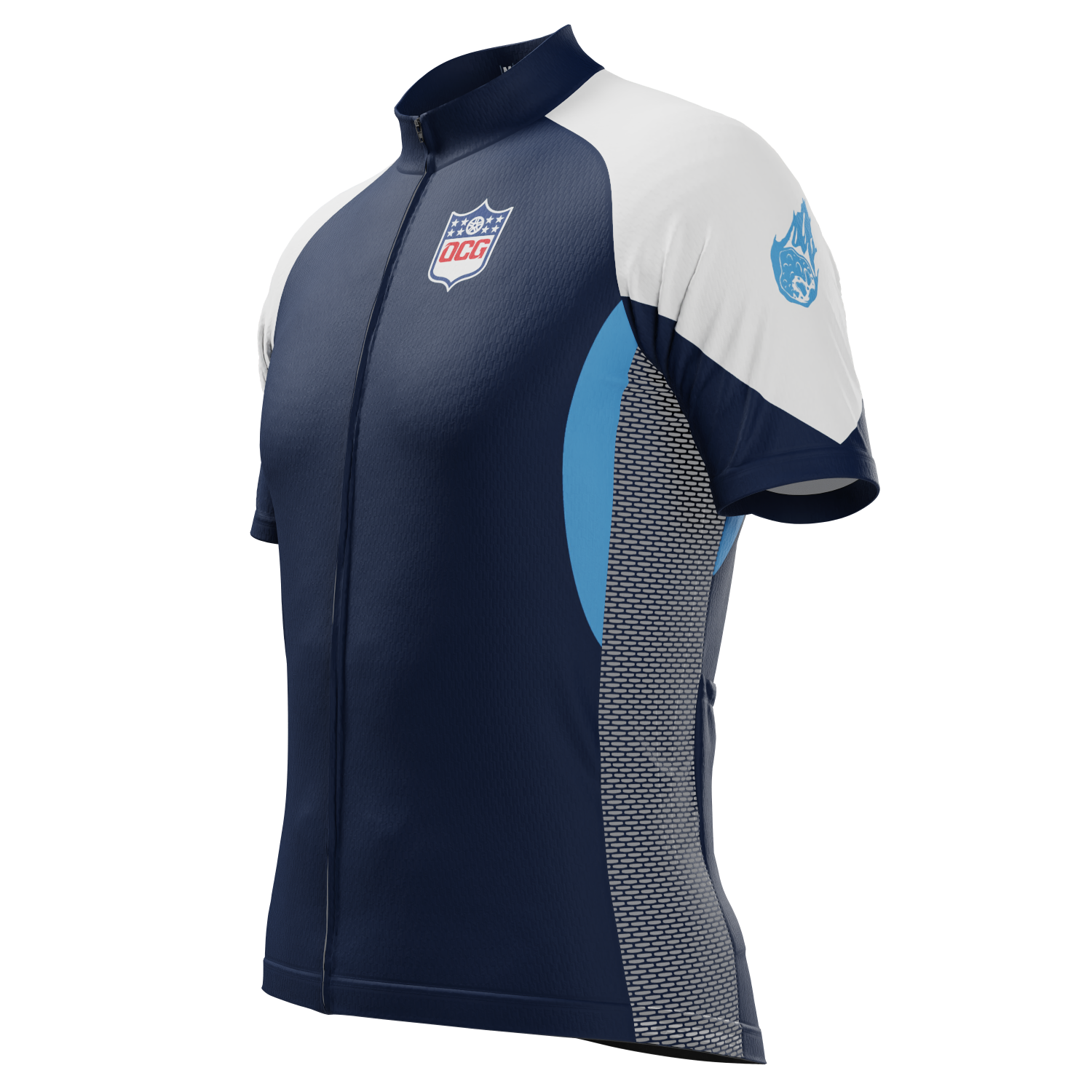 Men's Tennessee Football Short Sleeve Cycling Jersey