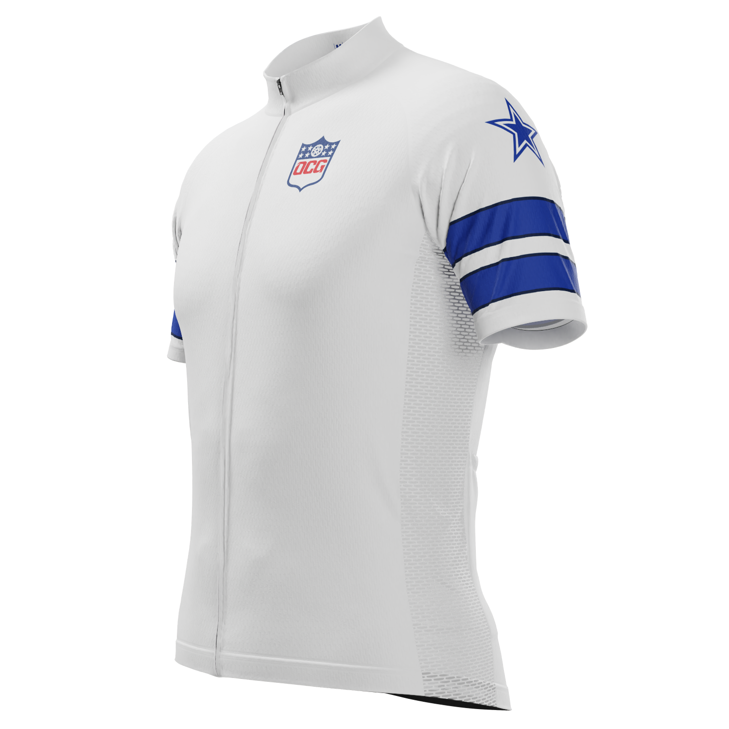 Men's Dallas Football Short Sleeve Cycling Jersey