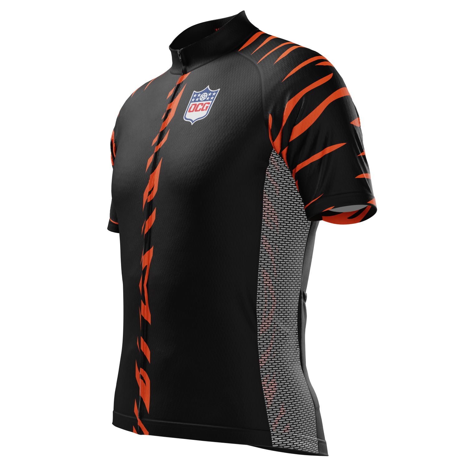 Men's Cincinnati Football Short Sleeve Cycling Jersey