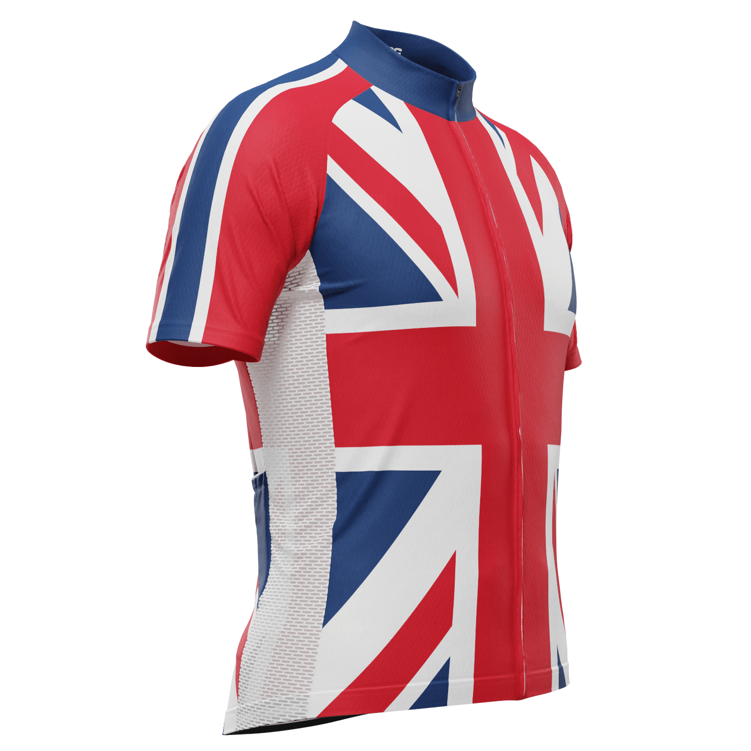 Men's Union Jack UK  Short Sleeve Cycling Jersey