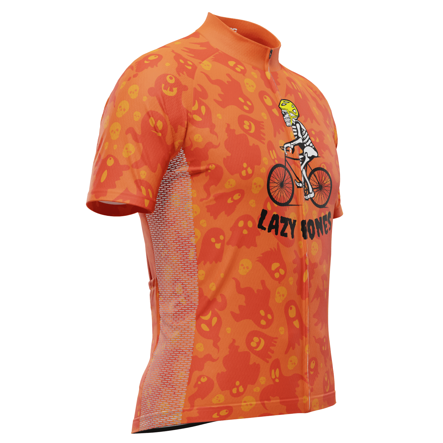 Men's Lazy Bones Short Sleeve Cycling Jersey