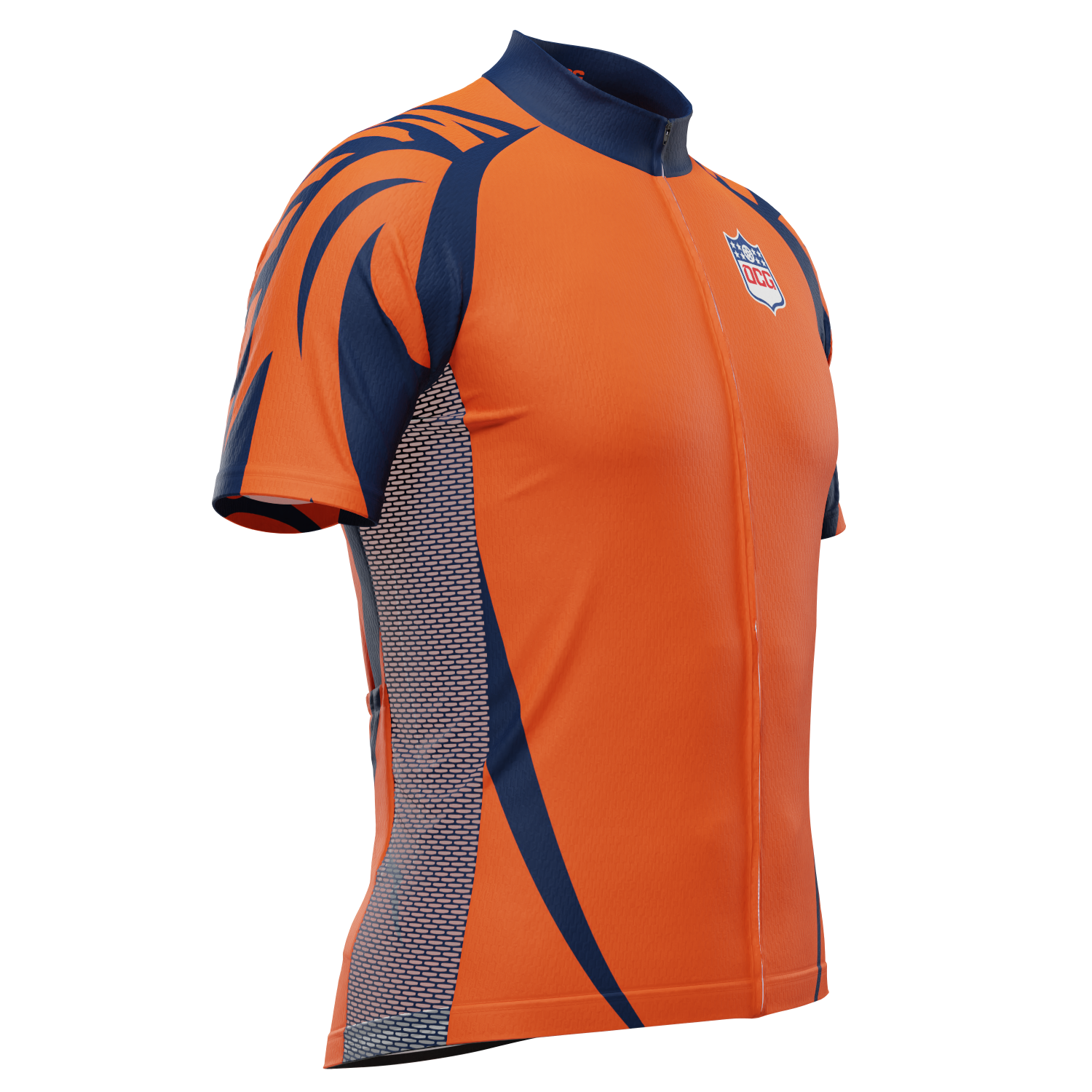 Men's Denver Football Short Sleeve Cycling Jersey