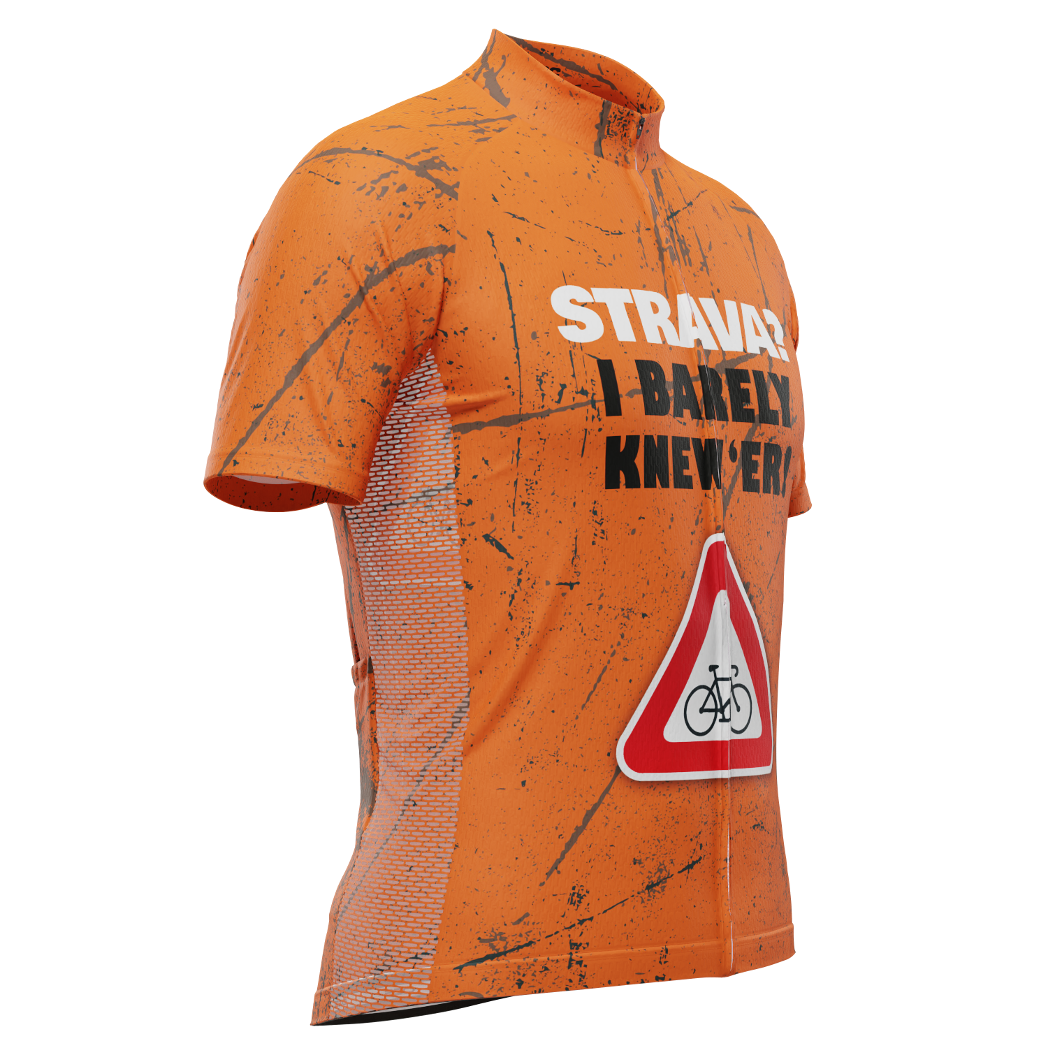 Men's Strava? I Barely Knew 'Er! Short Sleeve Cycling Jersey