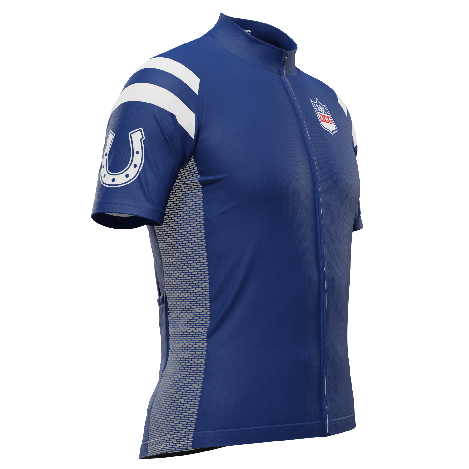 Men's Indianapolis Football Short Sleeve Cycling Jersey