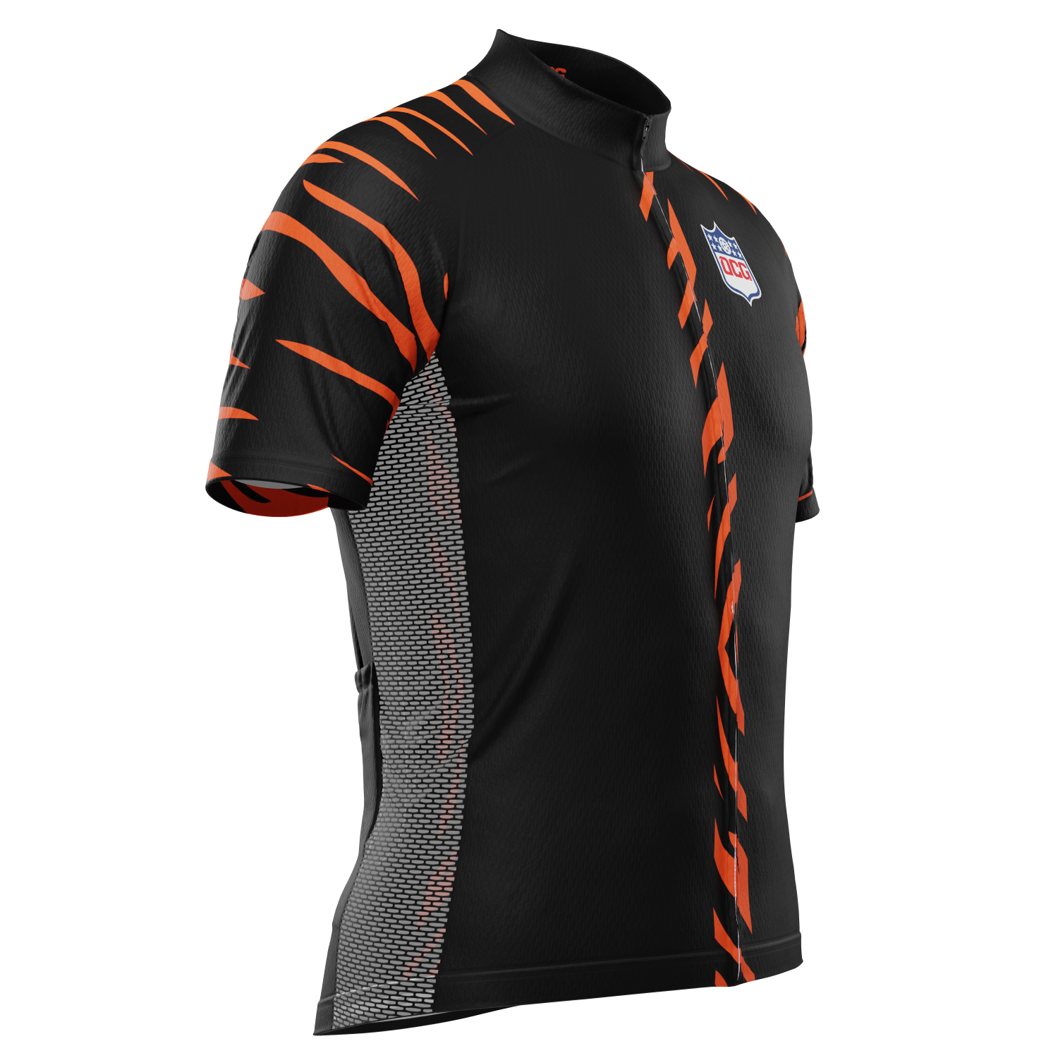 Men's Cincinnati Football Short Sleeve Cycling Jersey