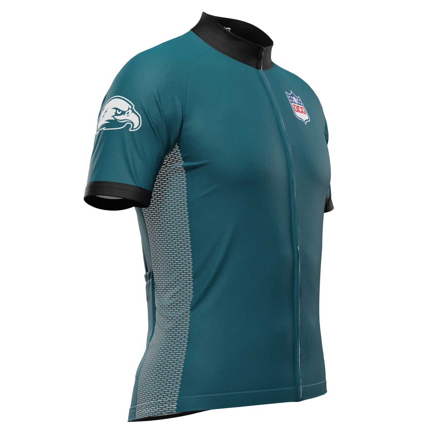 Men's Philadelphia Football Short Sleeve Cycling Jersey