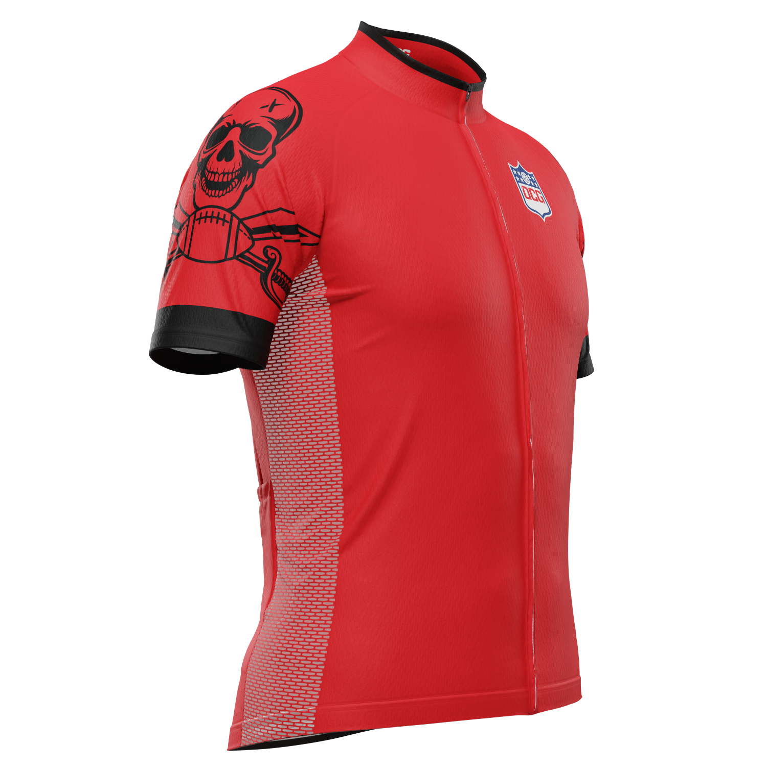 Men's Tampa Football Short Sleeve Cycling Jersey
