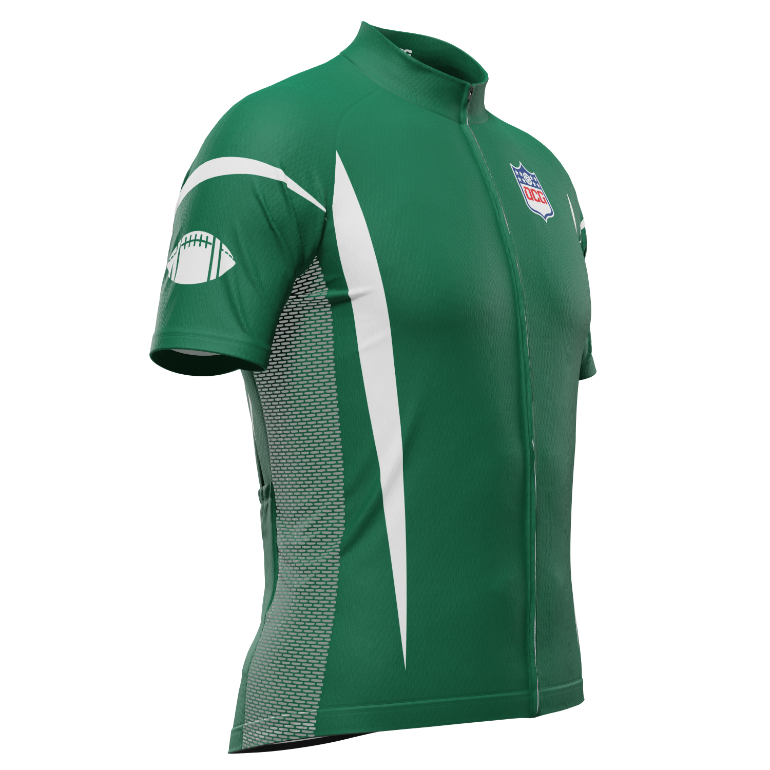 Men's New York Football Short Sleeve Cycling Jersey