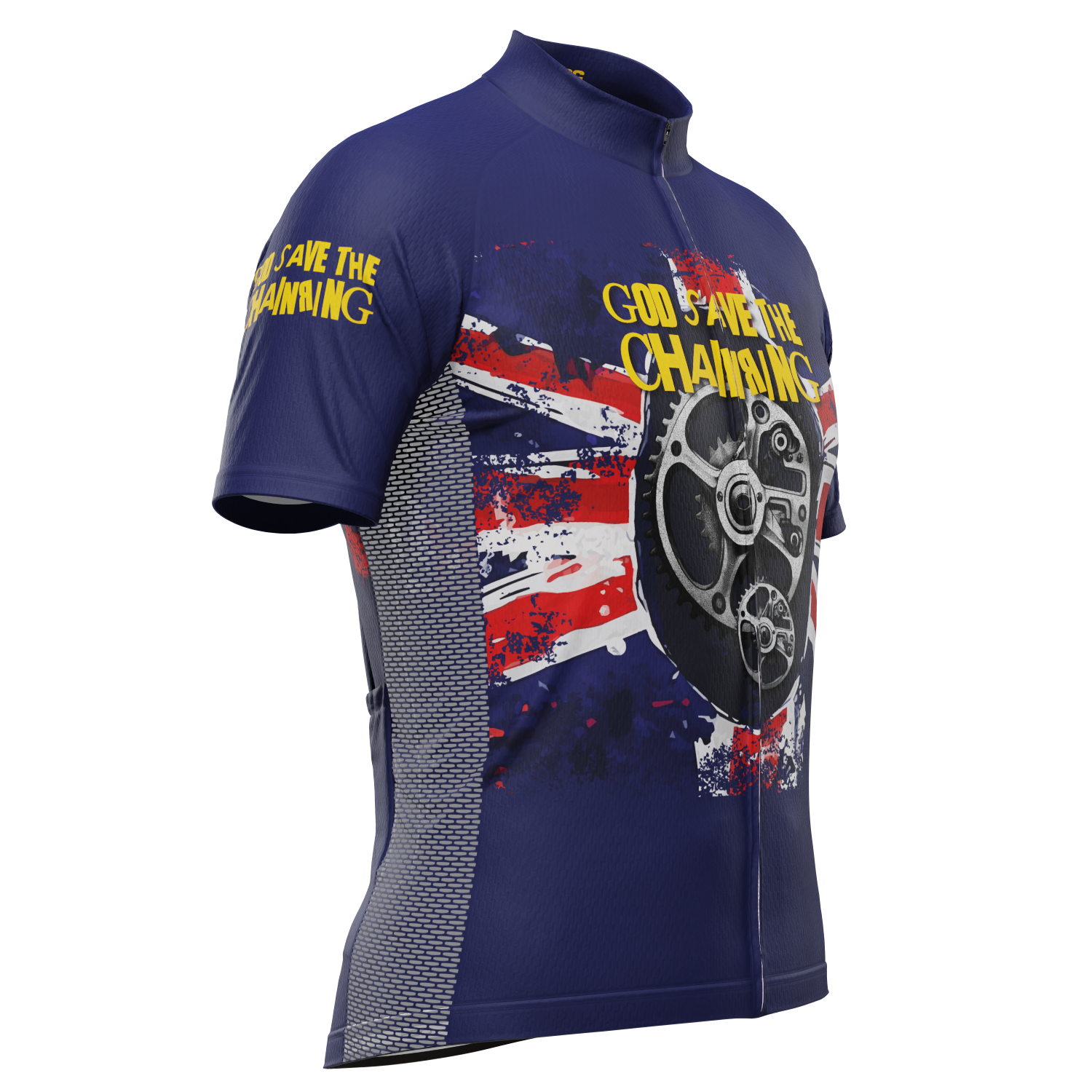 Men's God Save The Chainring Short Sleeve Cycling Jersey