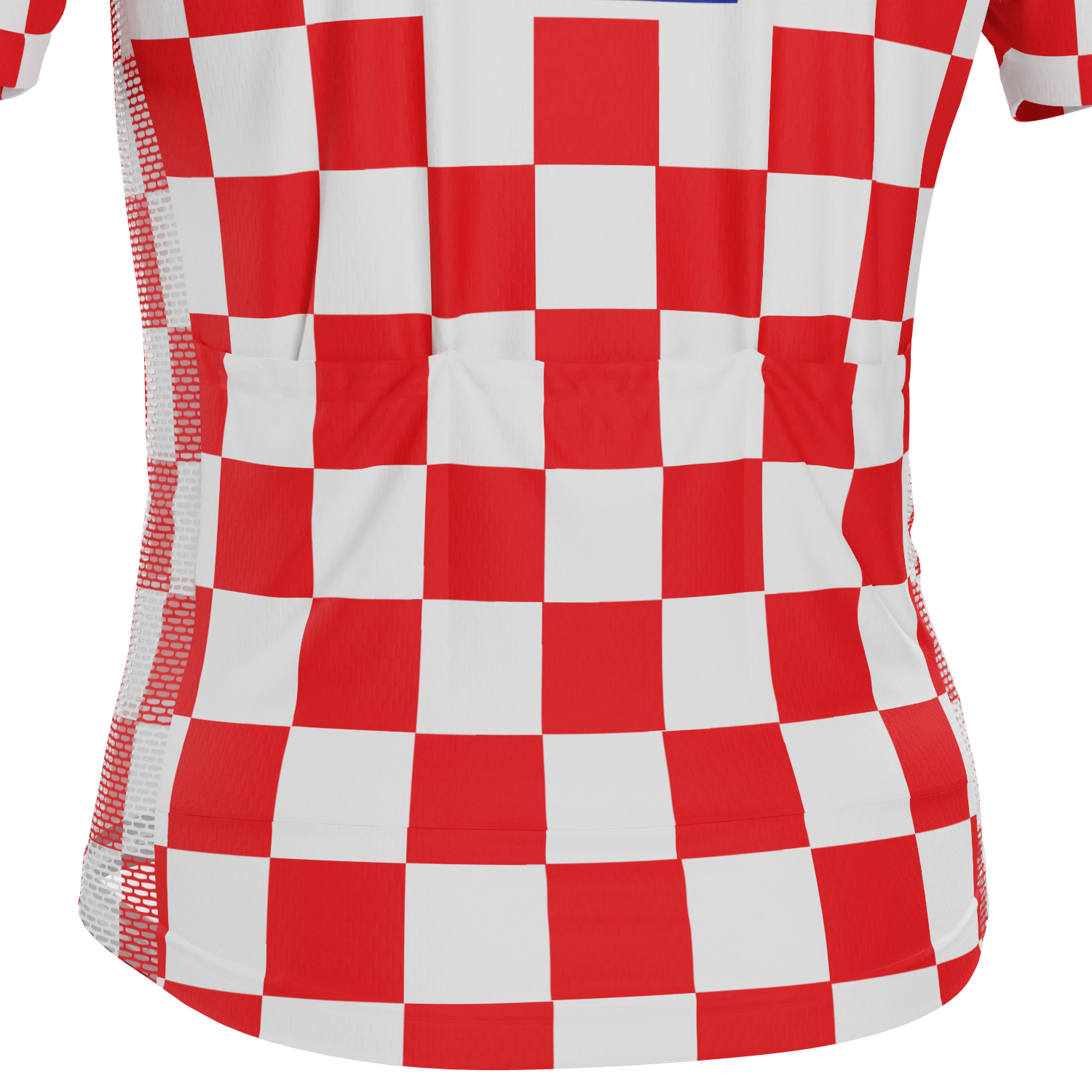 Men's Croatia Soccer Short Sleeve Cycling Jersey
