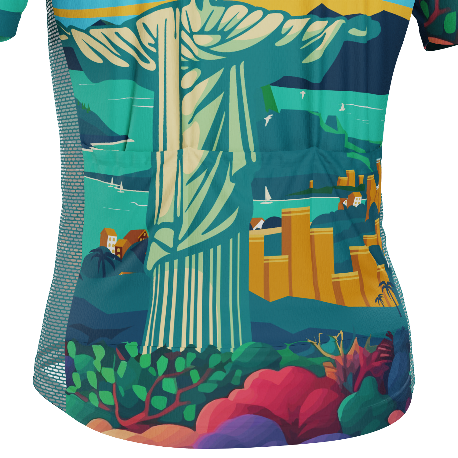 Men's Around The World - Rio de Janeiro Short Sleeve Cycling Jersey