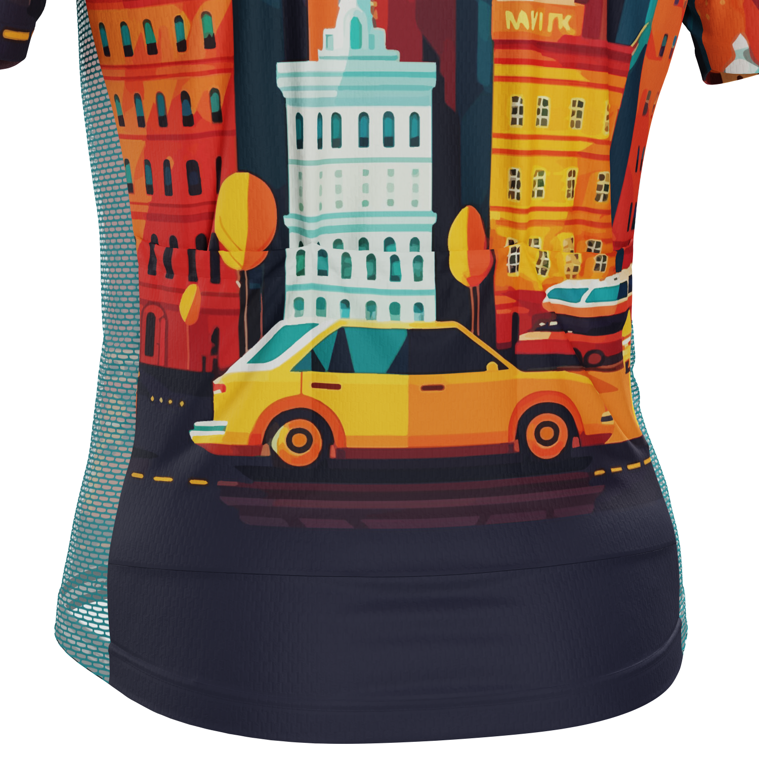 Men's Around The World - New York Short Sleeve Cycling Jersey