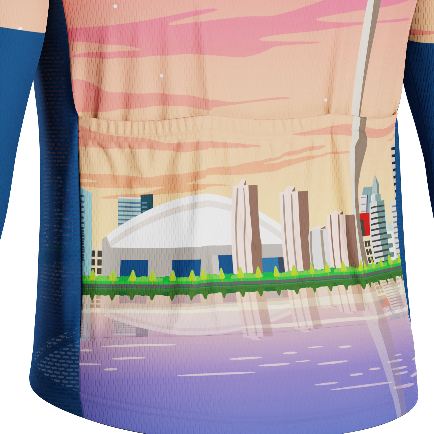 Men's Around The World - Toronto Long Sleeve Cycling Jersey