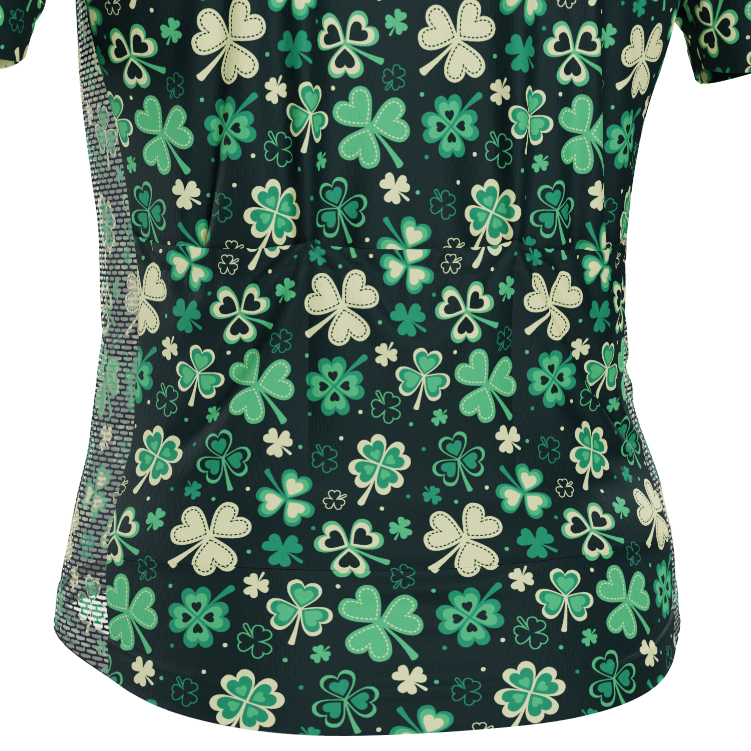 Men's Shamrocks & Clovers Short Sleeve Cycling Jersey