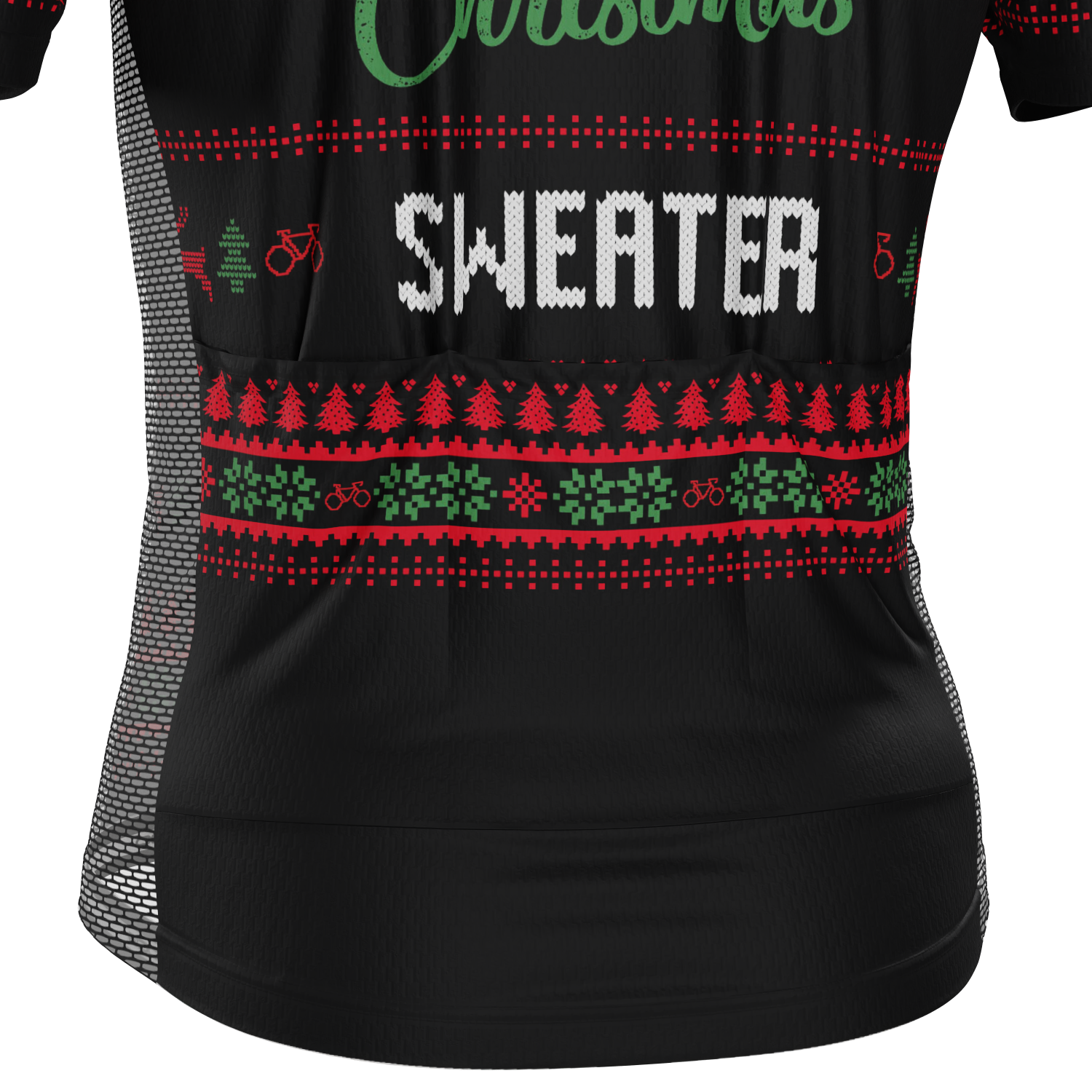Men's This is my Ugly Christmas Sweater Short Sleeve Cycling Jersey