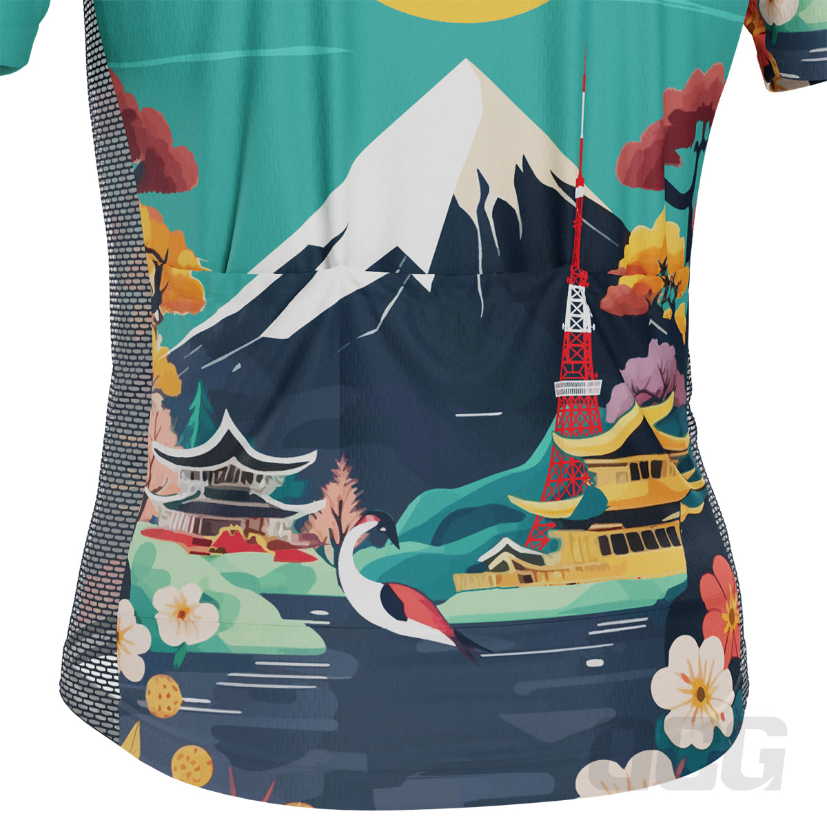 Men's Around The World - Tokyo Short Sleeve Cycling Jersey