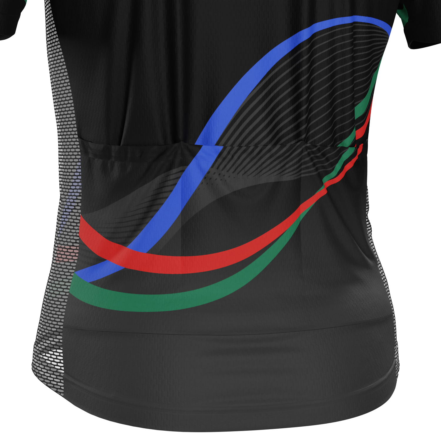 Men's Technical Waves Short Sleeve Cycling Jersey