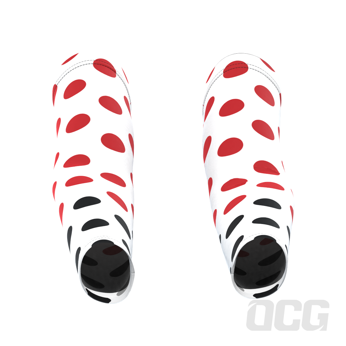 Women's Polka Dots Quick Dry Cycling Arm-Warmers