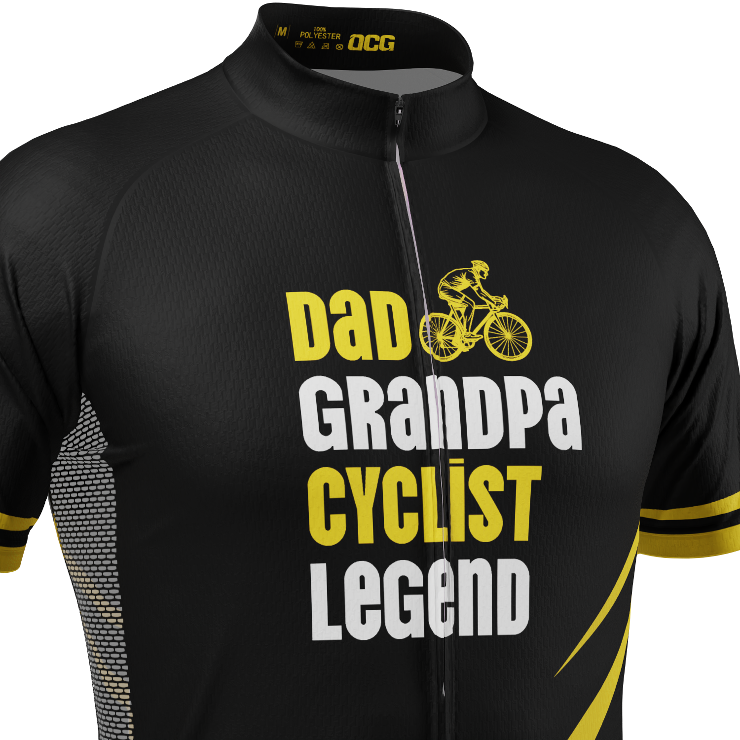 Men's Dad & Grandpa Cycling Jersey Quick-Dry Performance