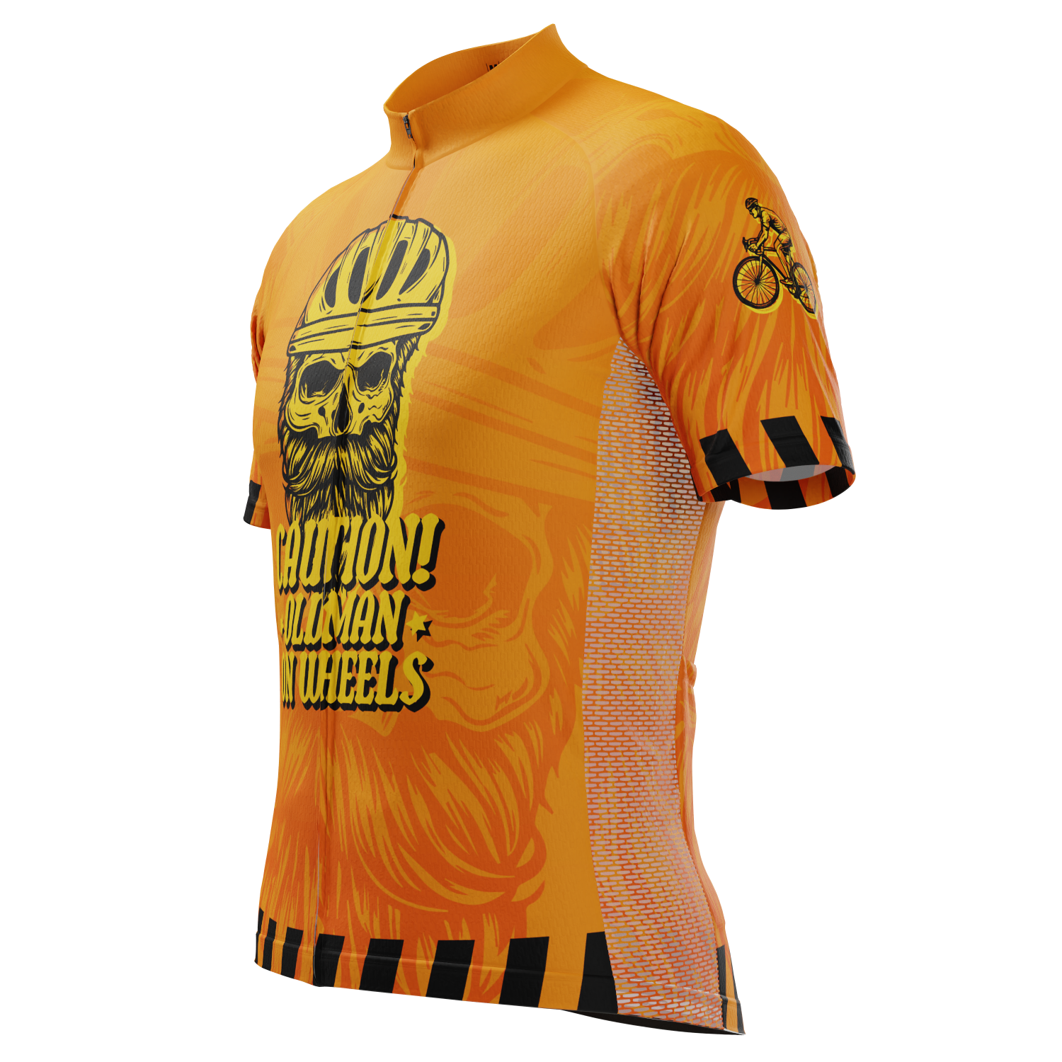 Men's Old Man On Wheels Cycling Jersey Premium Breathable Performance