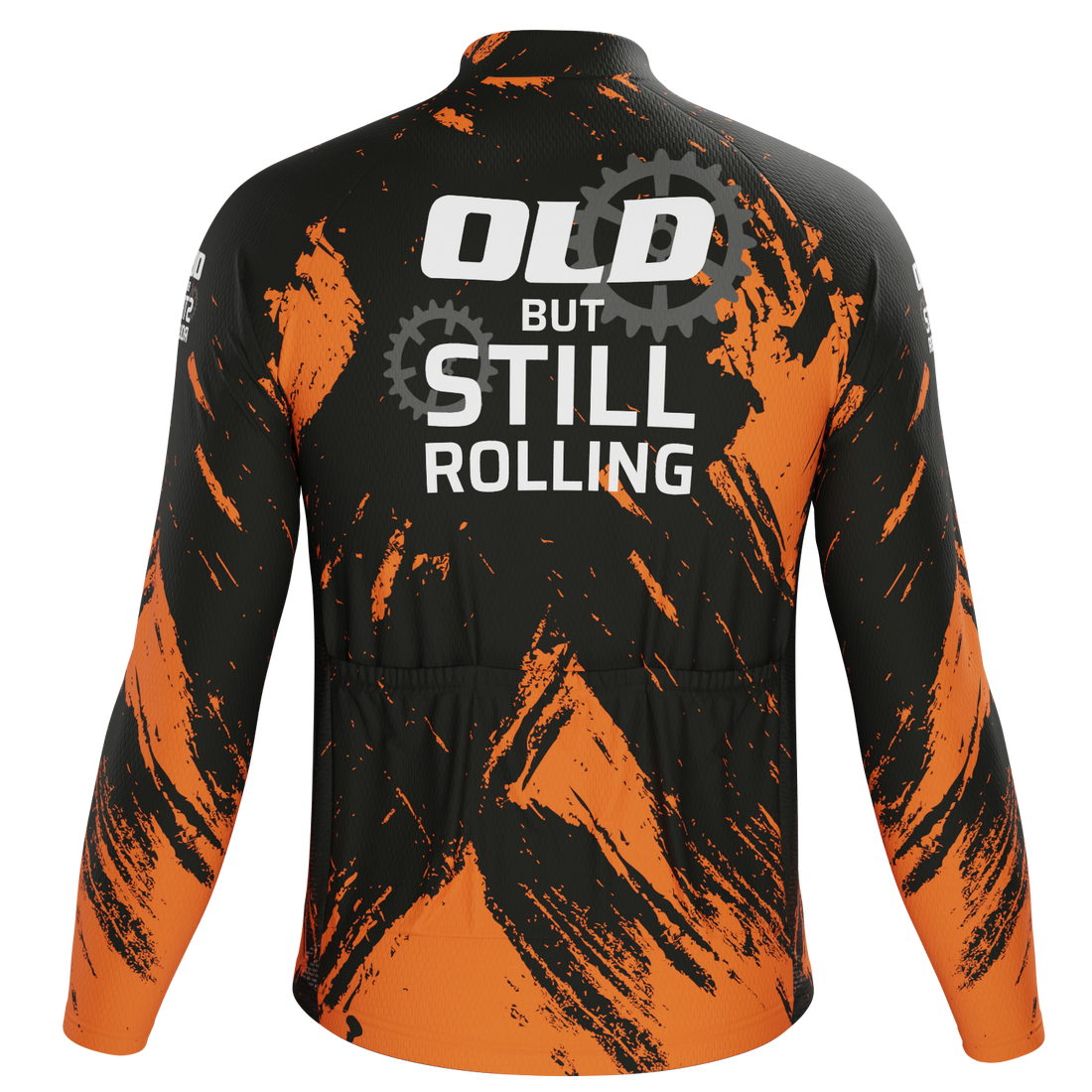Men's Old But Still Rolling Long Sleeve Jersey Quick-Dry Comfort