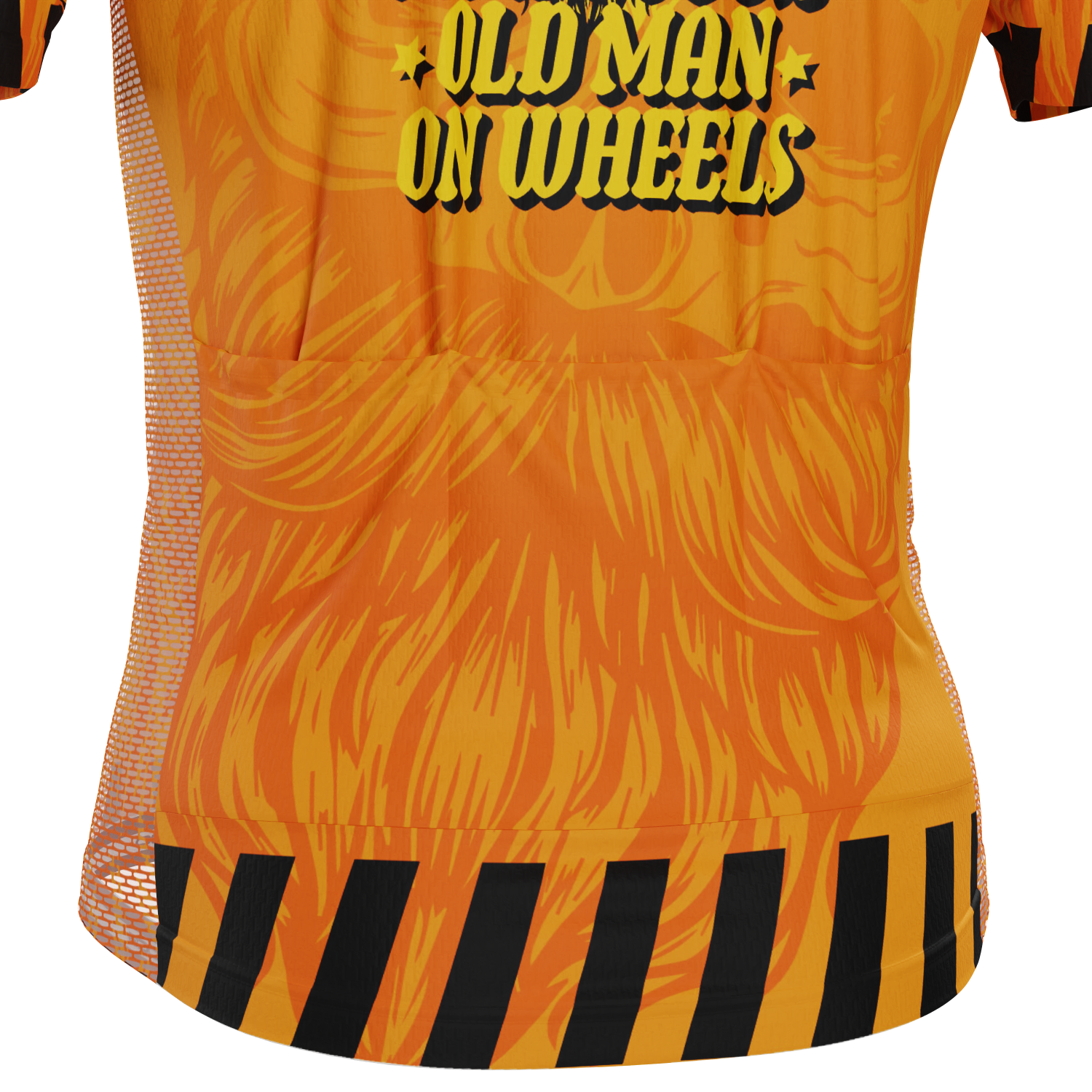 Men's Old Man On Wheels Cycling Jersey Premium Breathable Performance