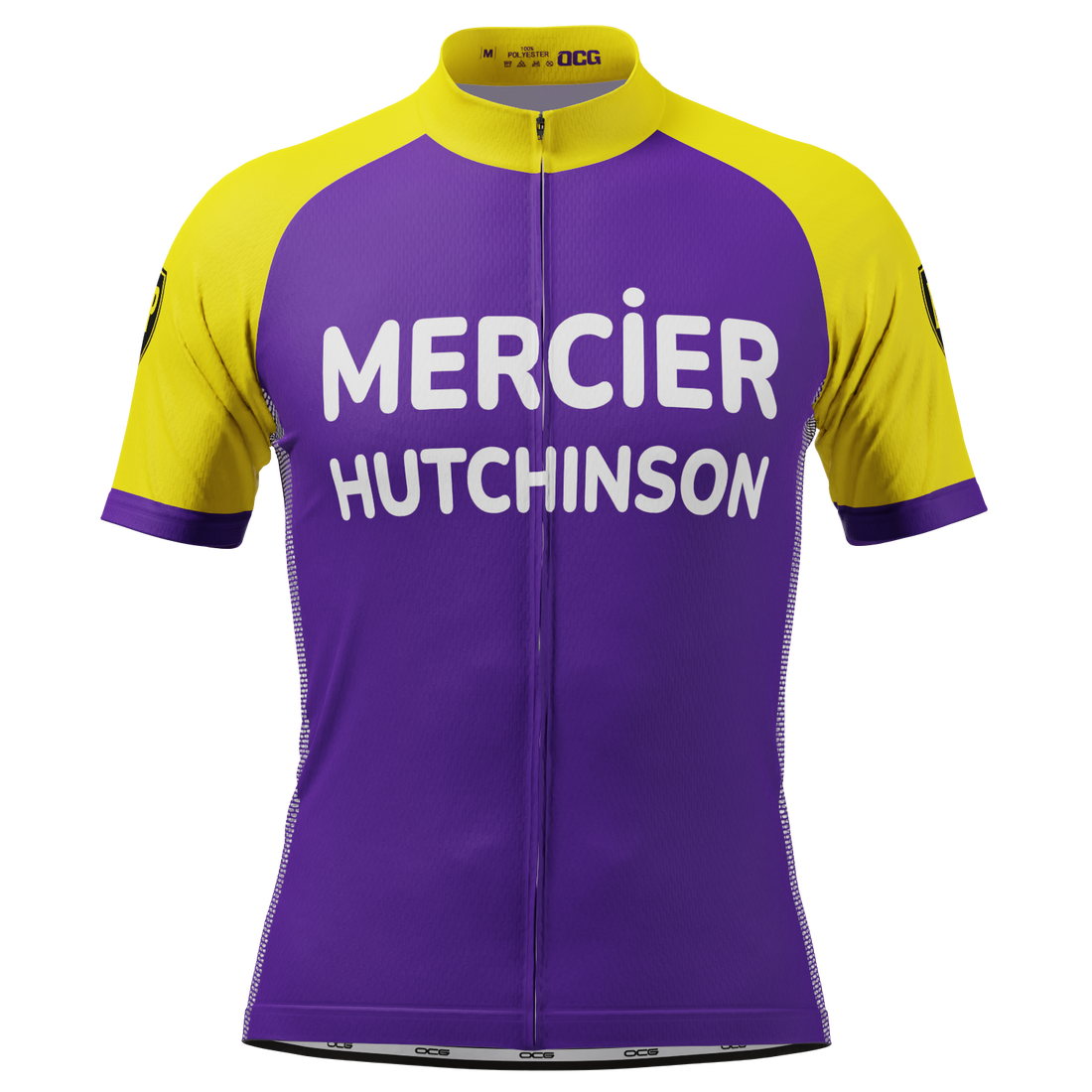 Men's Mercier Hutchinson Short Sleeve Cycling Jersey Durable Custom-Fit Performance