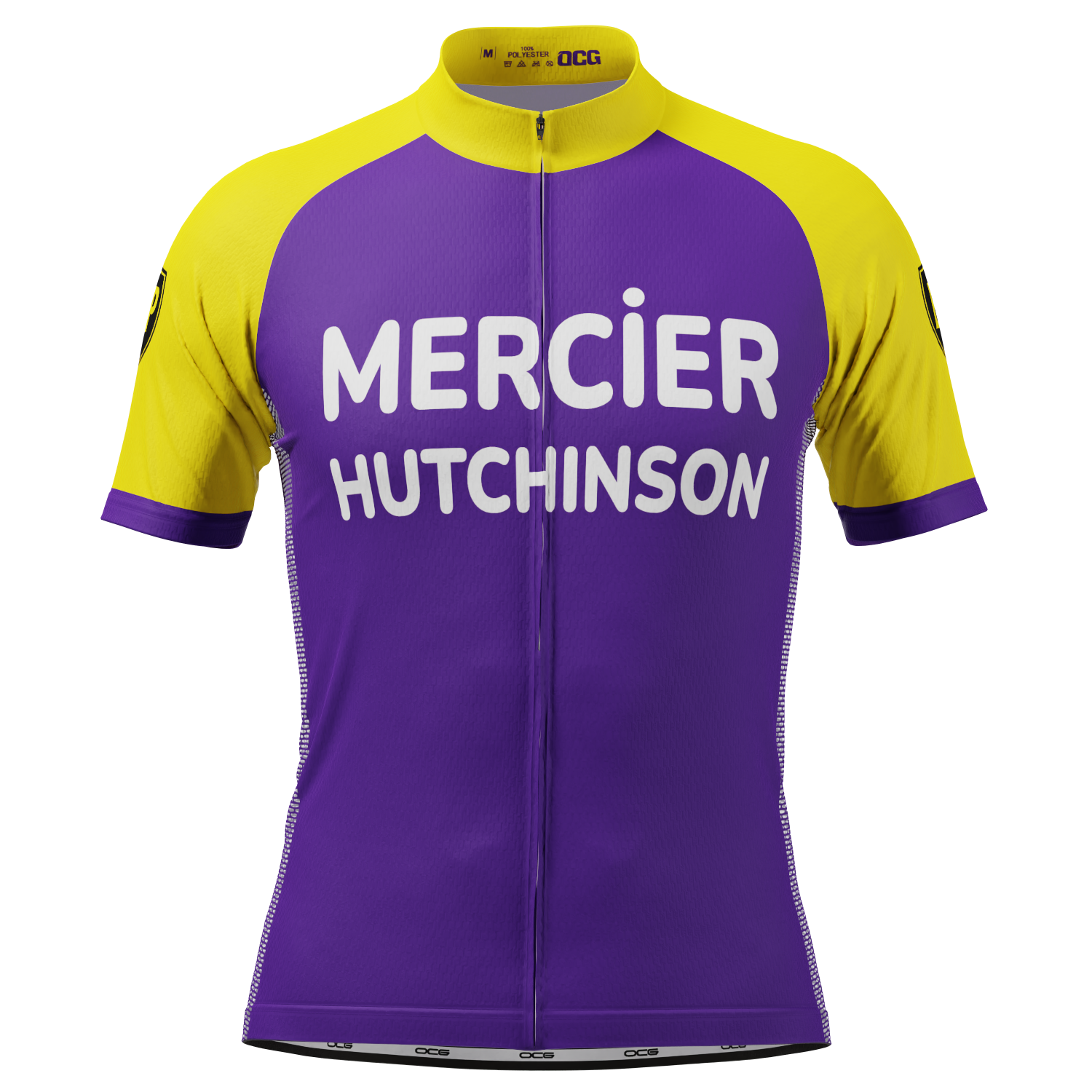 Men's Mercier Hutchinson Short Sleeve Cycling Jersey Durable Custom-Fit Performance