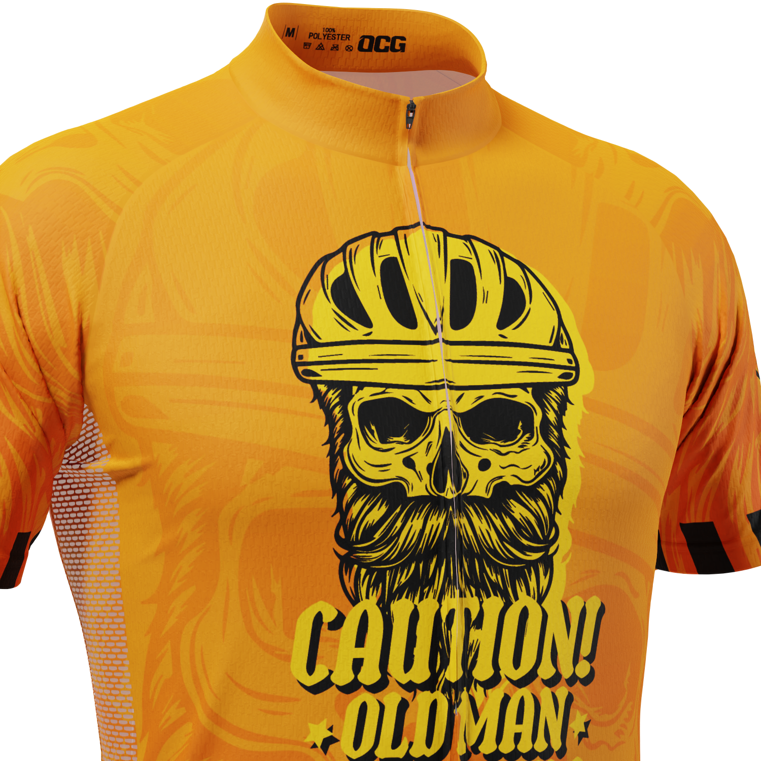 Men's Old Man On Wheels Cycling Jersey Premium Breathable Performance