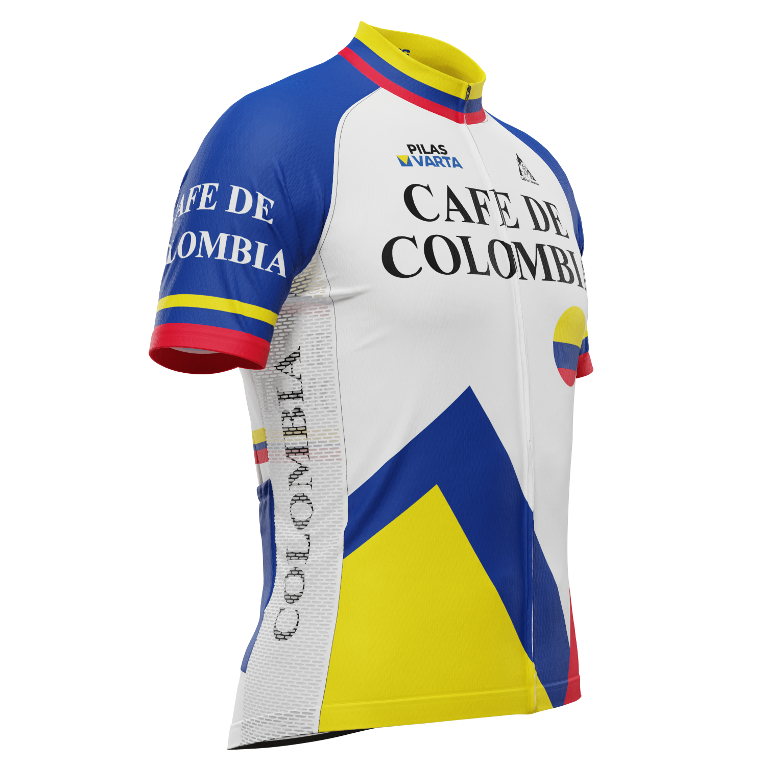 Men's Cafe D Colombia Short Sleeve Jersey Breathable Made-to-Order Cycling Performance