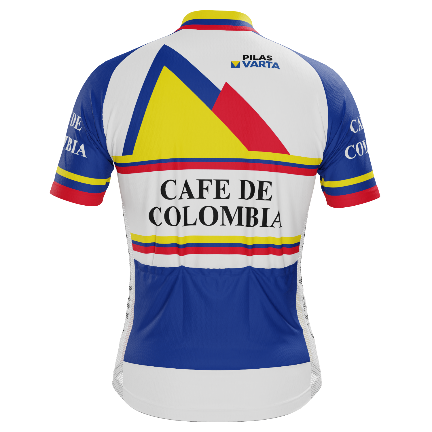 Men's Cafe D Colombia Short Sleeve Jersey Breathable Made-to-Order Cycling Performance