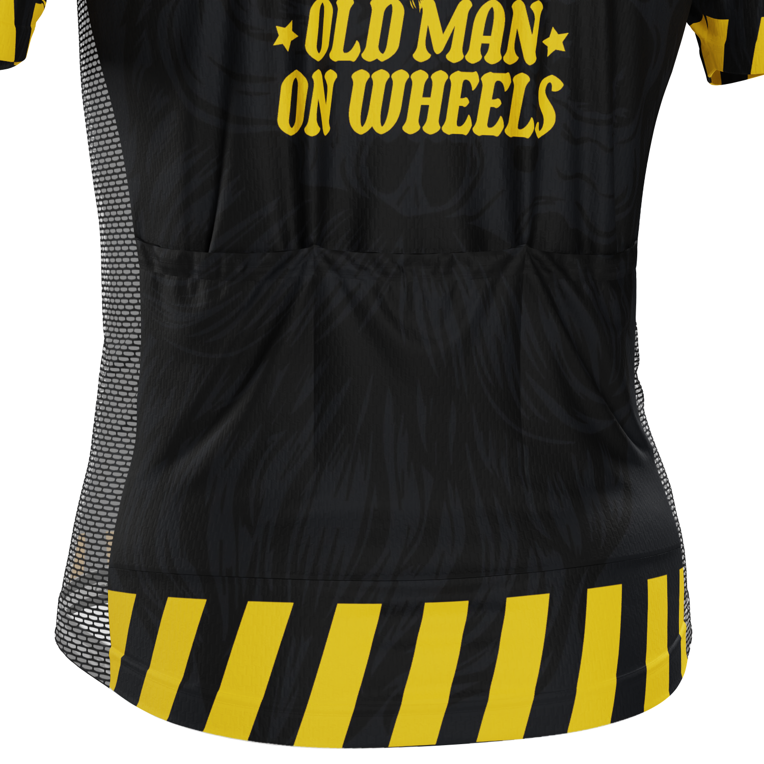 Men's Old Man On Wheels Cycling Jersey Premium Breathable Performance