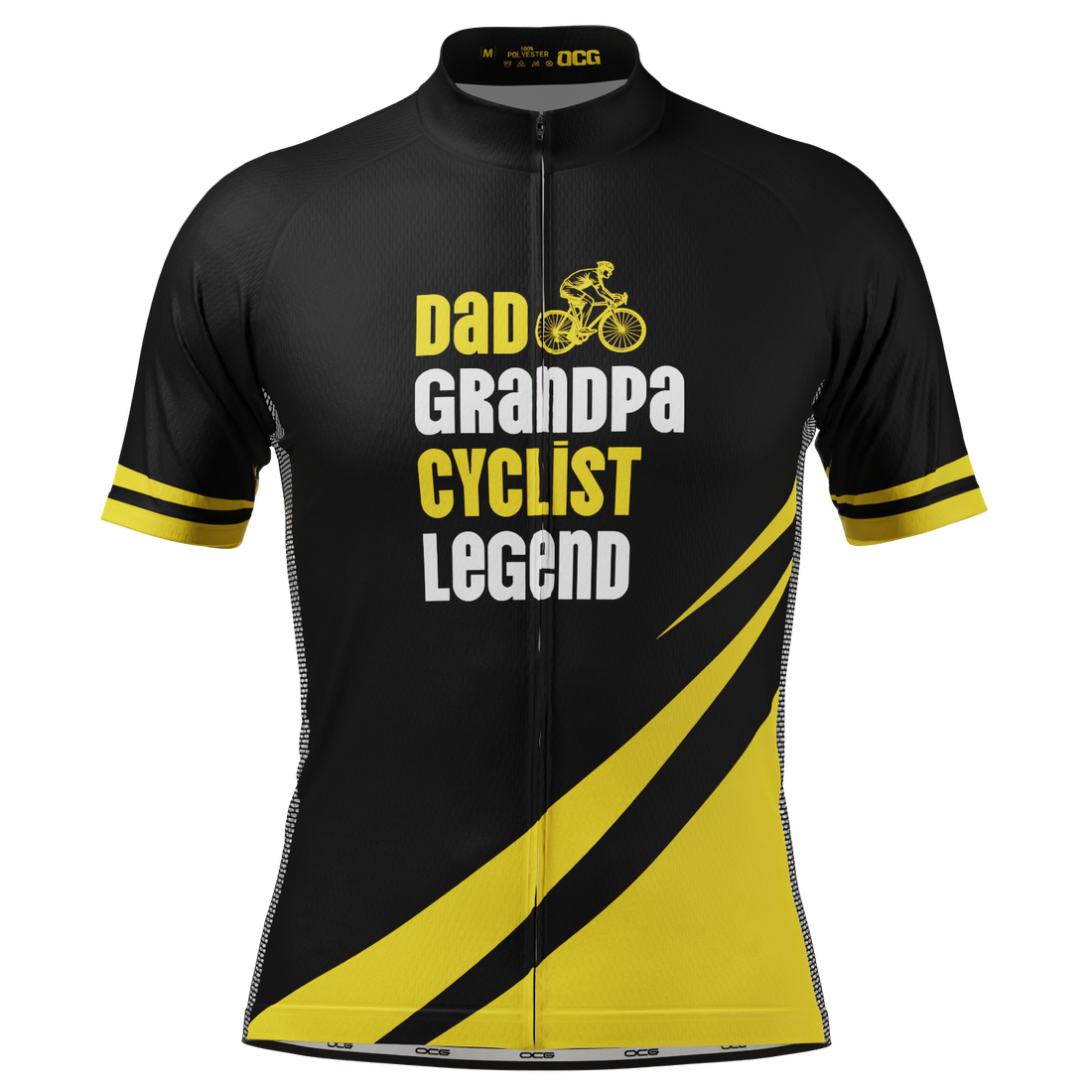 Men's Dad & Grandpa Cycling Jersey Quick-Dry Performance