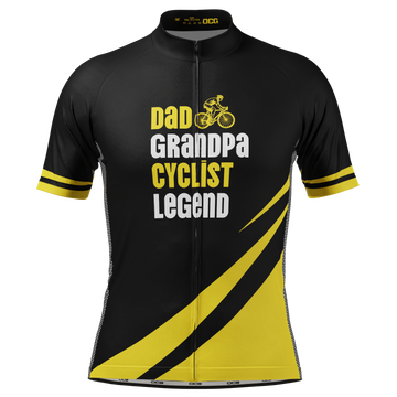 Men's Dad & Grandpa Cycling Jersey Quick-Dry Performance