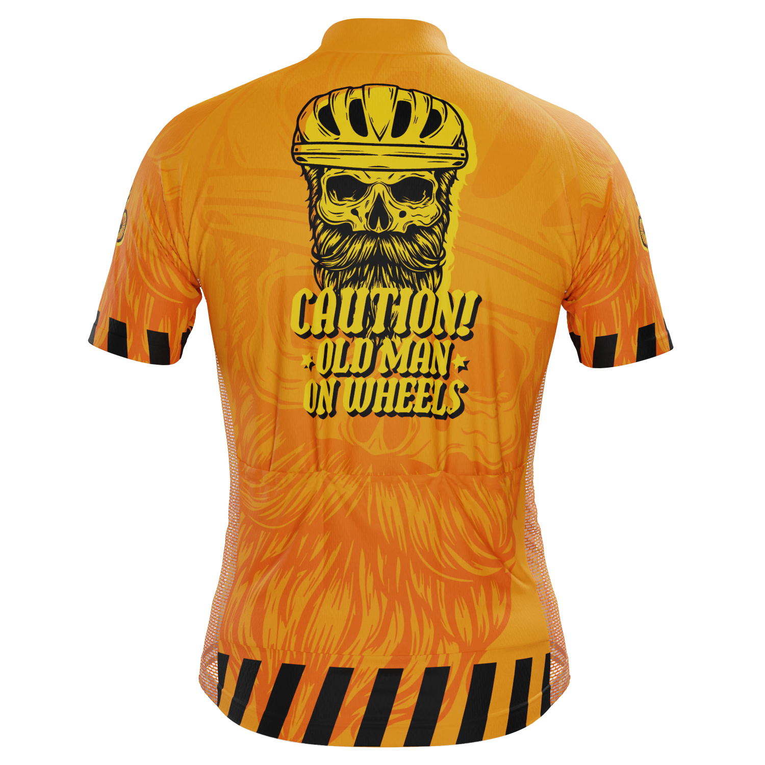 Men's Old Man On Wheels Cycling Jersey Premium Breathable Performance