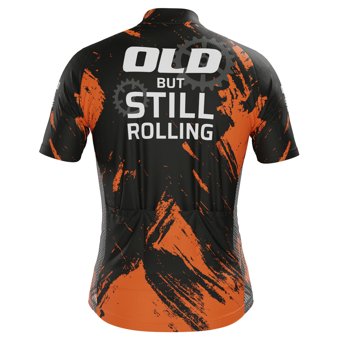 Men's Old But Still Rolling Short Sleeve Cycling Jersey Premium Comfort & Performance