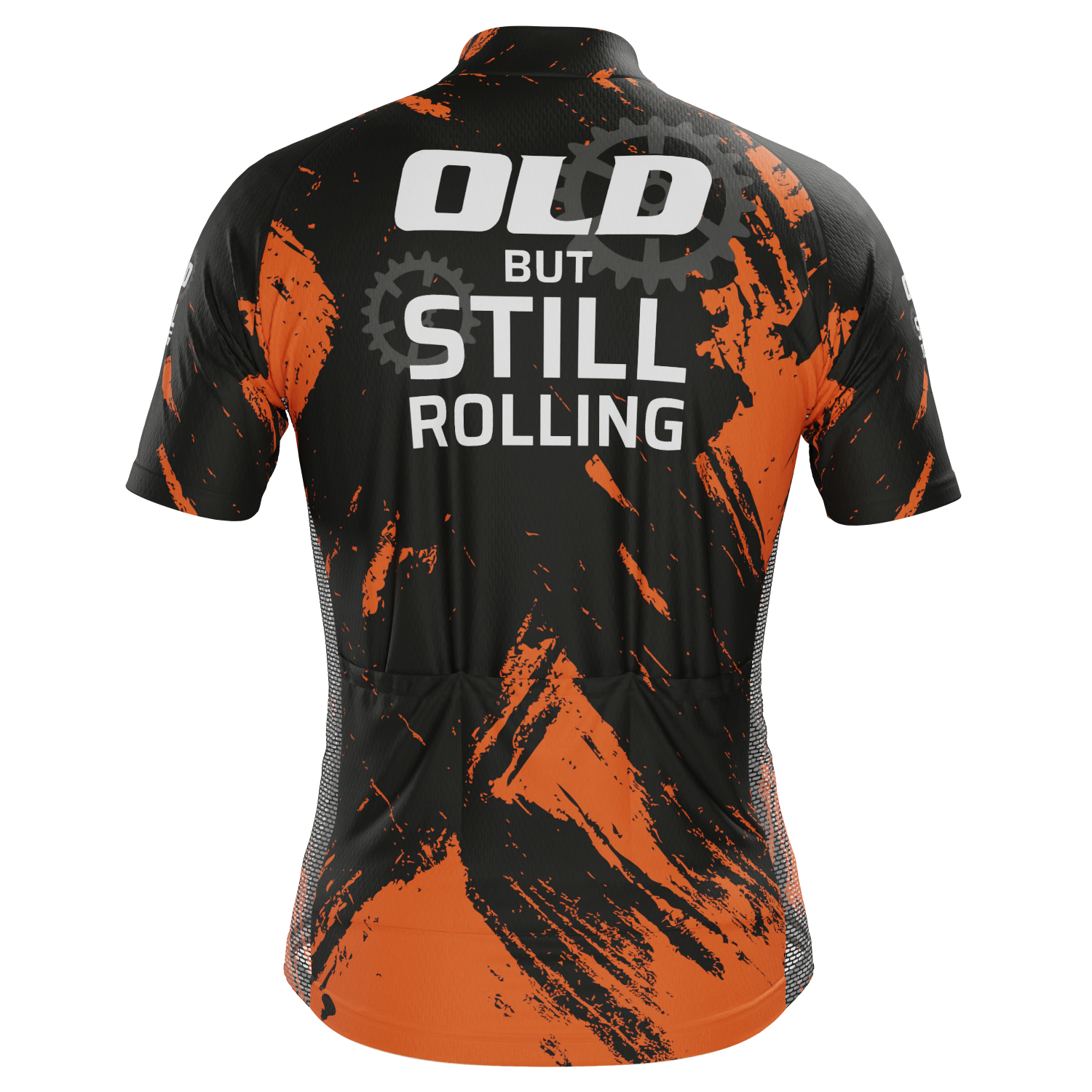 Men's Old But Still Rolling Short Sleeve Cycling Jersey Premium Comfort & Performance