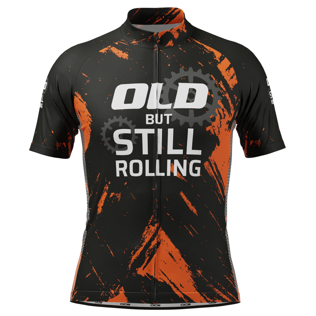 Men's Old But Still Rolling Short Sleeve Cycling Jersey Premium Comfort & Performance